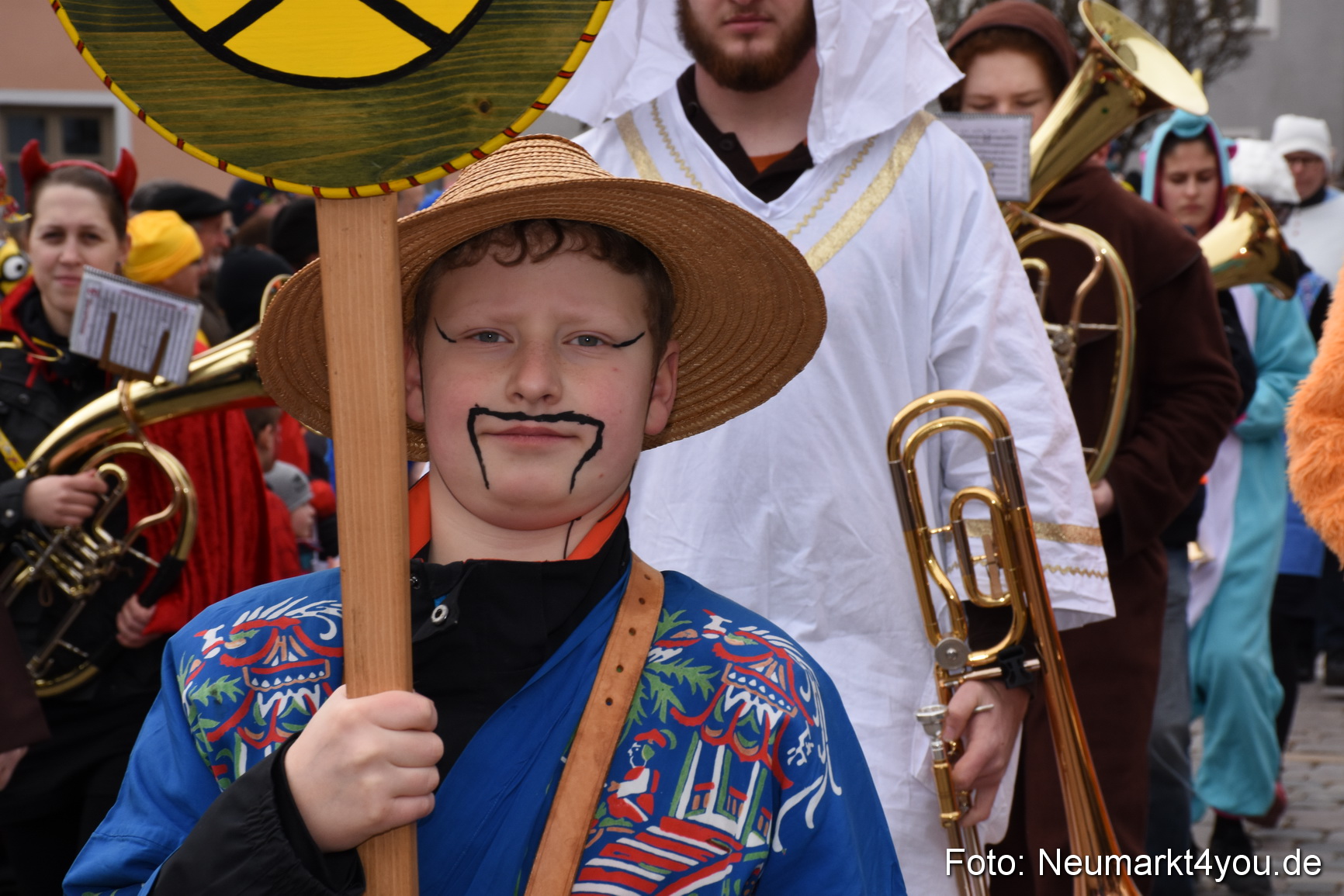 Faschingszug Berching 2017 260217 0216