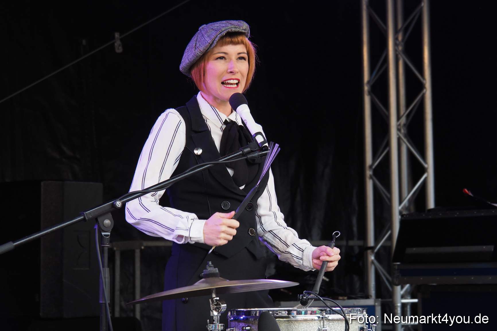 0221 Marina and the Kats Jazz und Blues Open Wendelstein 2017