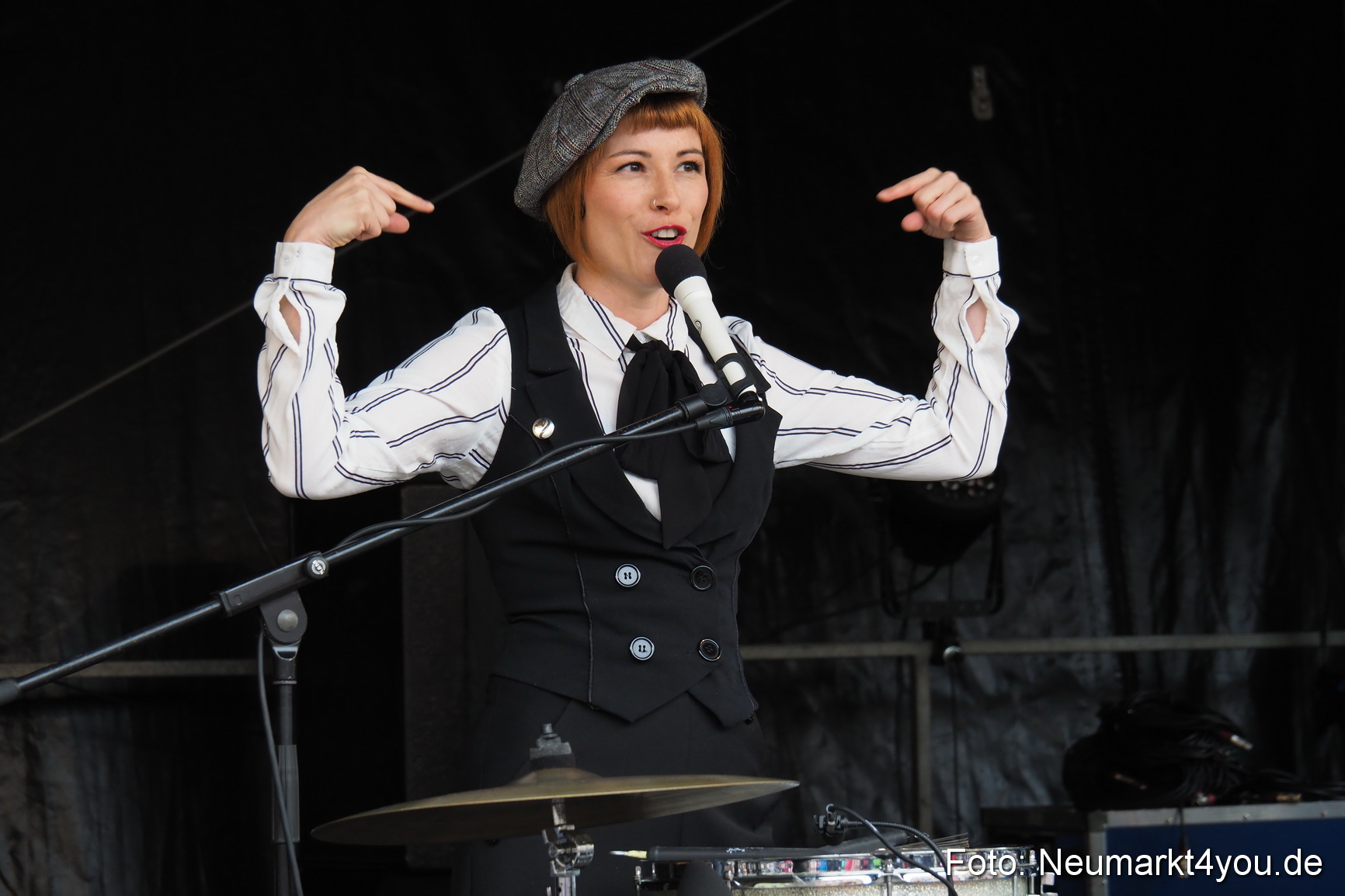 0227 Marina and the Kats Jazz und Blues Open Wendelstein 2017