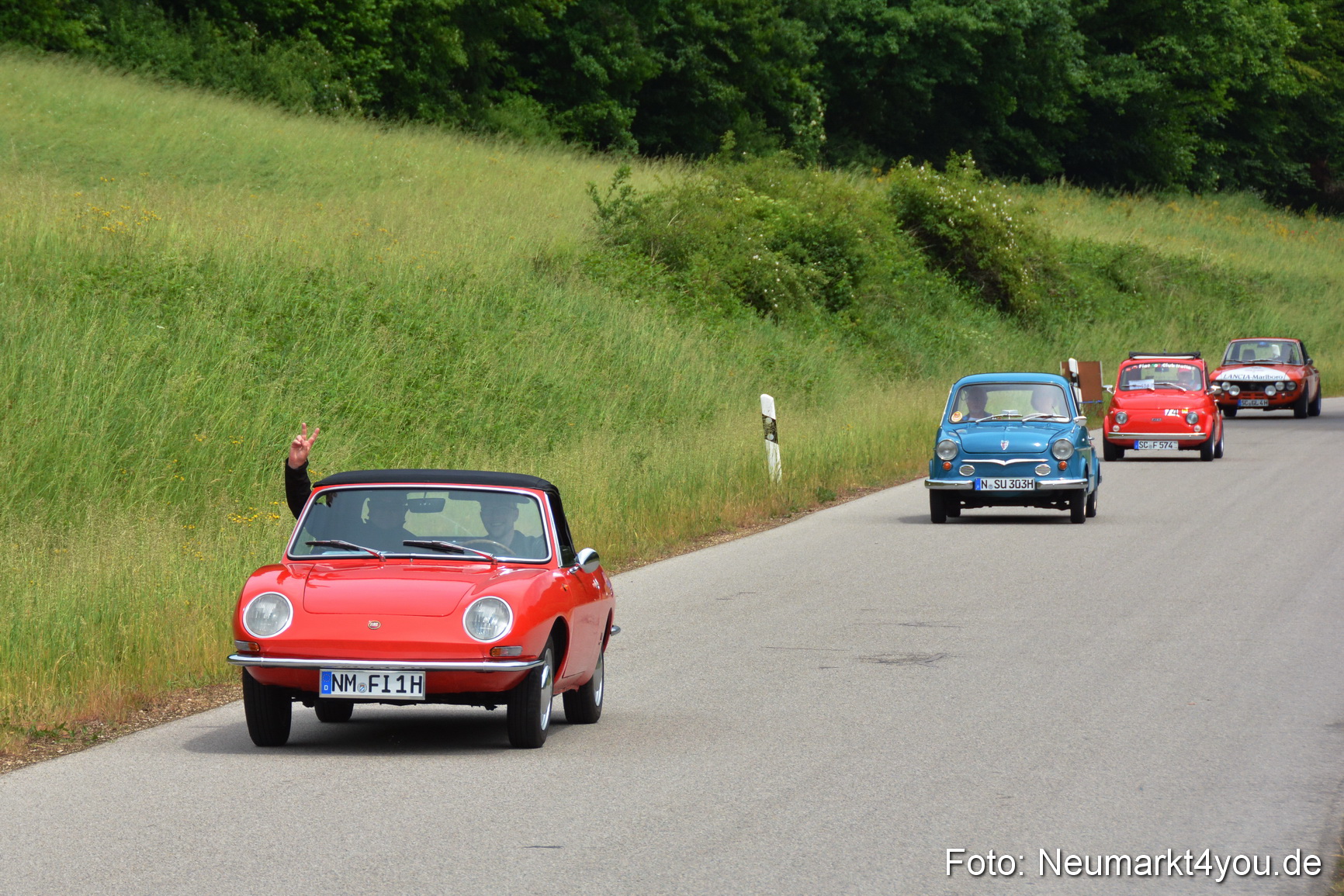 Oldtimertreffen Neumarkt Strecke 040617 0025