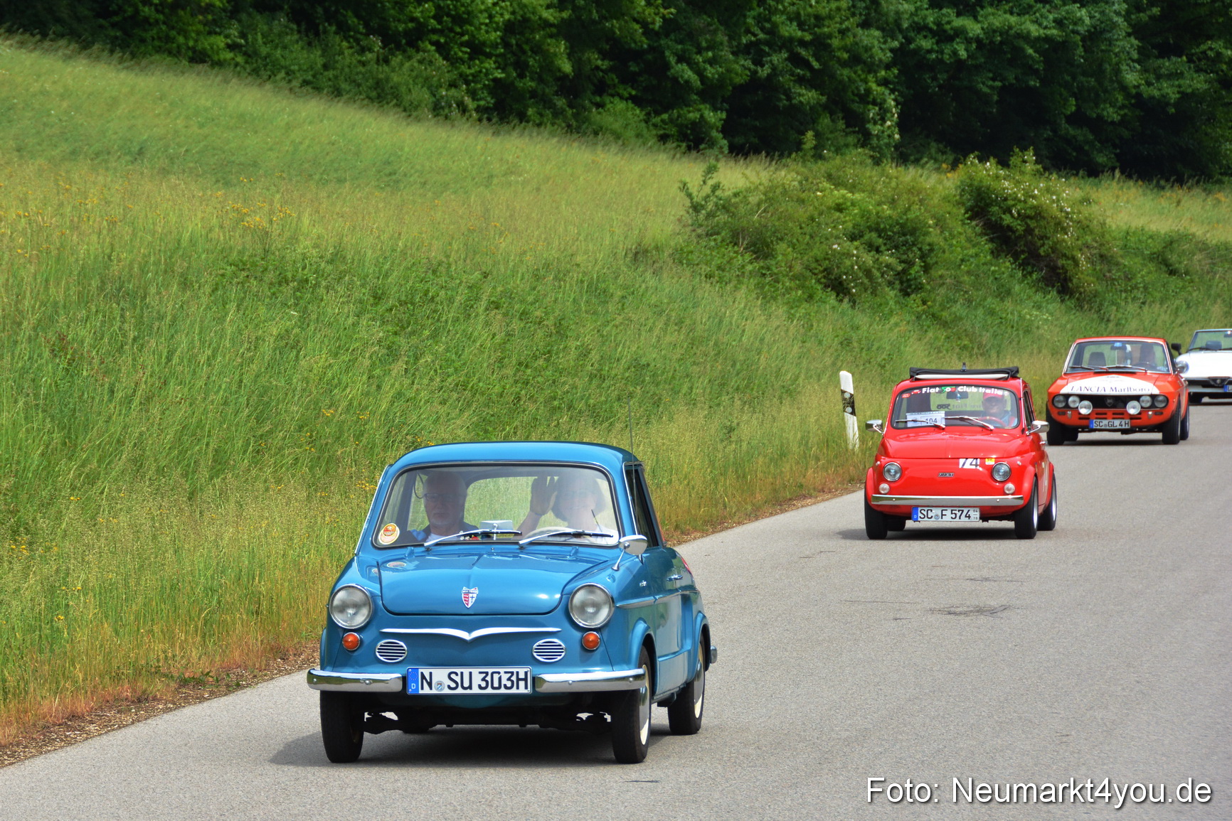 Oldtimertreffen Neumarkt Strecke 040617 0026