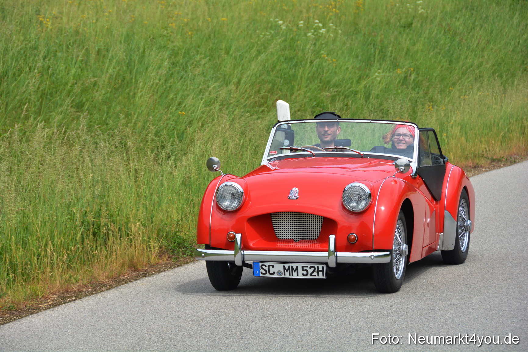 Oldtimertreffen Neumarkt Strecke 040617 0036