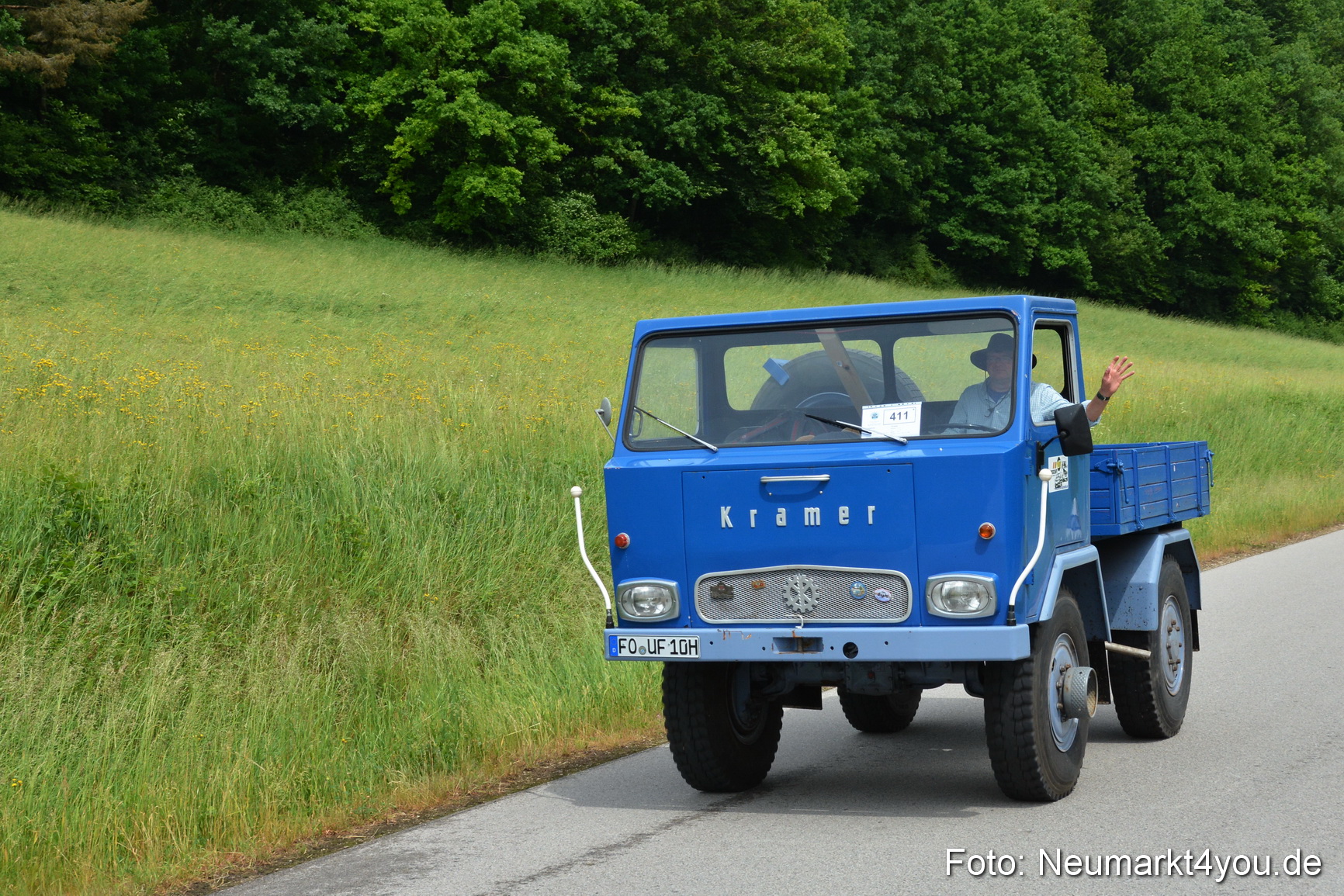 Oldtimertreffen Neumarkt Strecke 040617 0048