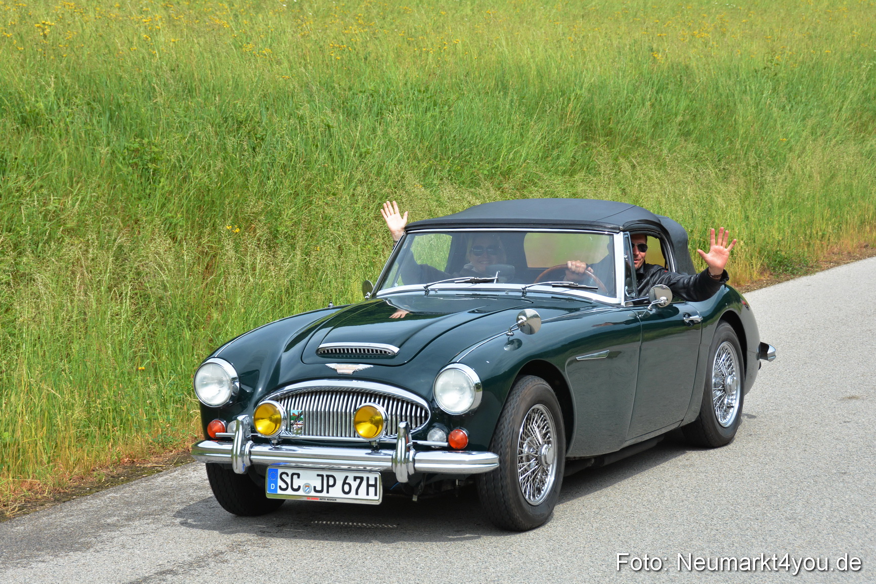 Oldtimertreffen Neumarkt Strecke 040617 0052