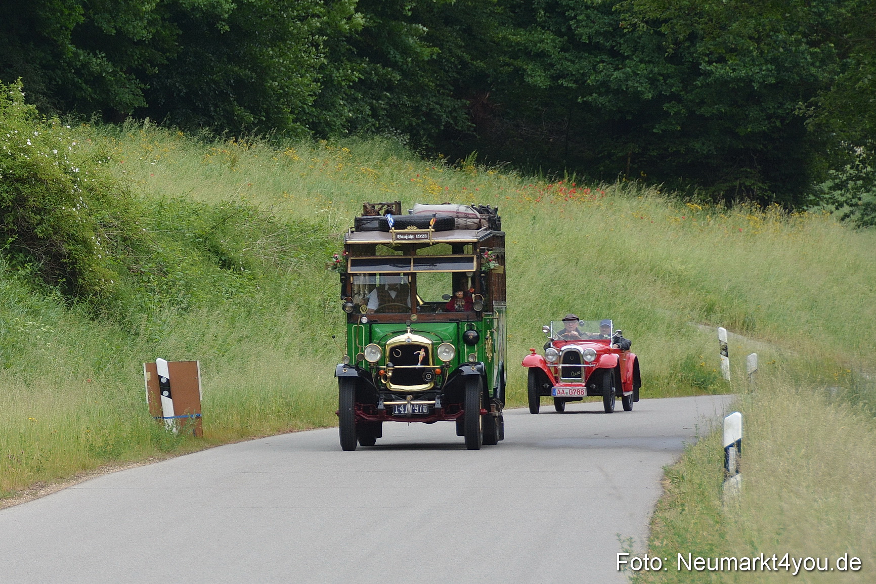 Oldtimertreffen Neumarkt Strecke 040617 0059