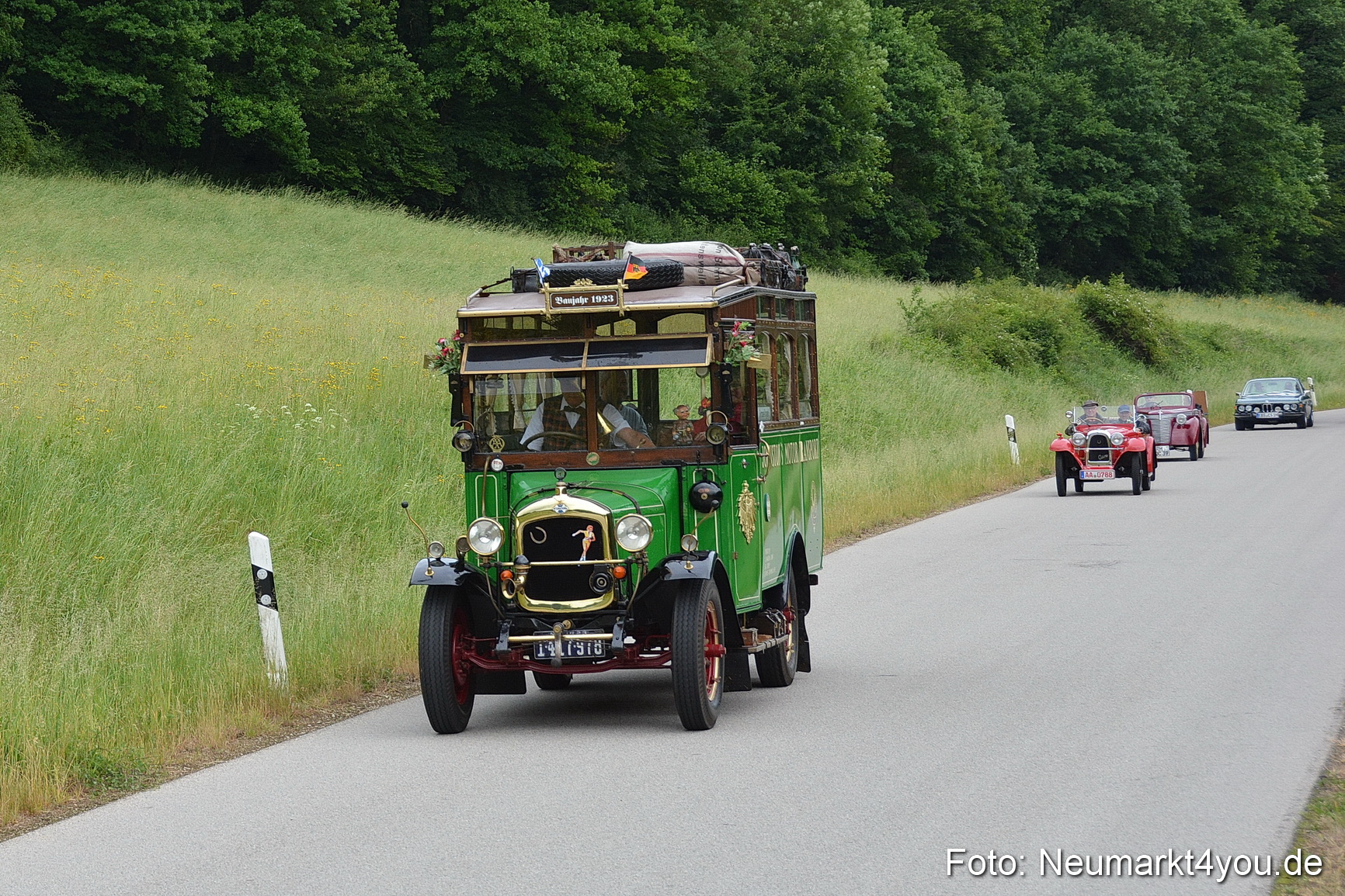 Oldtimertreffen Neumarkt Strecke 040617 0060