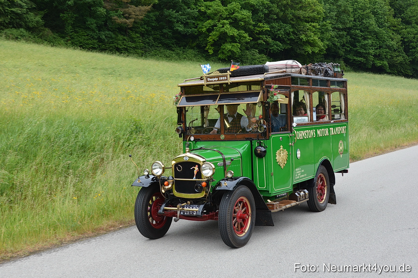 Oldtimertreffen Neumarkt Strecke 040617 0061