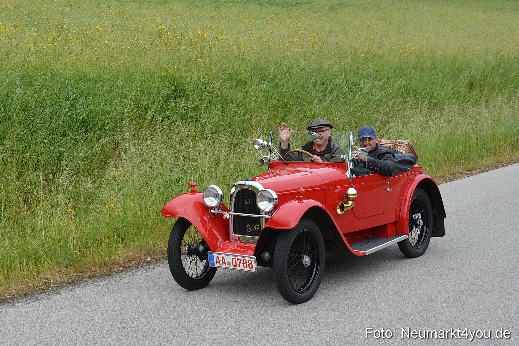 Oldtimertreffen Neumarkt Strecke 040617 0062
