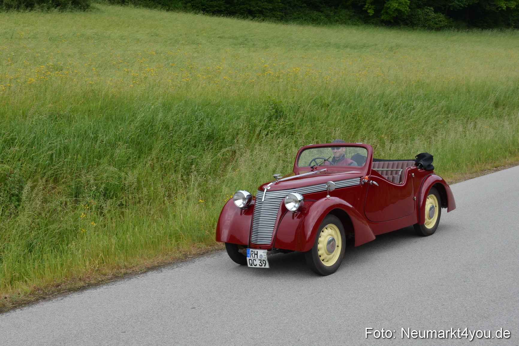 Oldtimertreffen Neumarkt Strecke 040617 0063