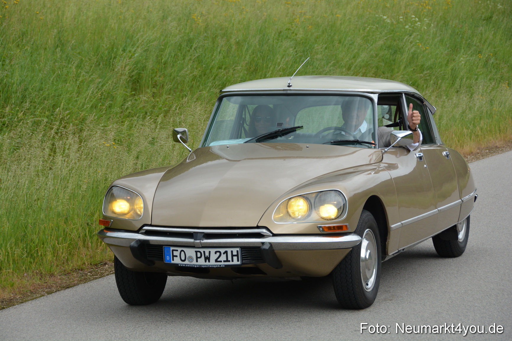 Oldtimertreffen Neumarkt Strecke 040617 0101