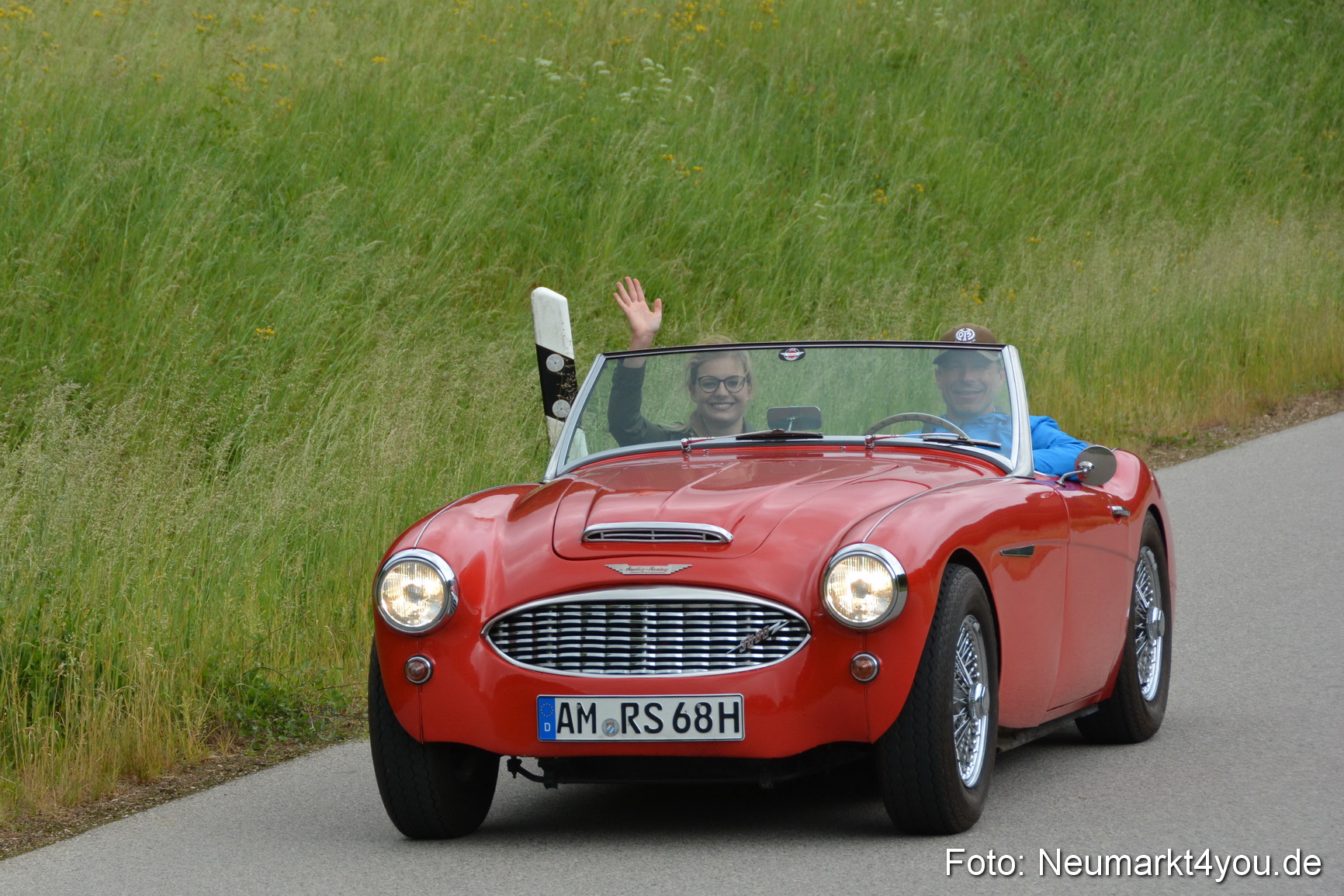 Oldtimertreffen Neumarkt Strecke 040617 0109