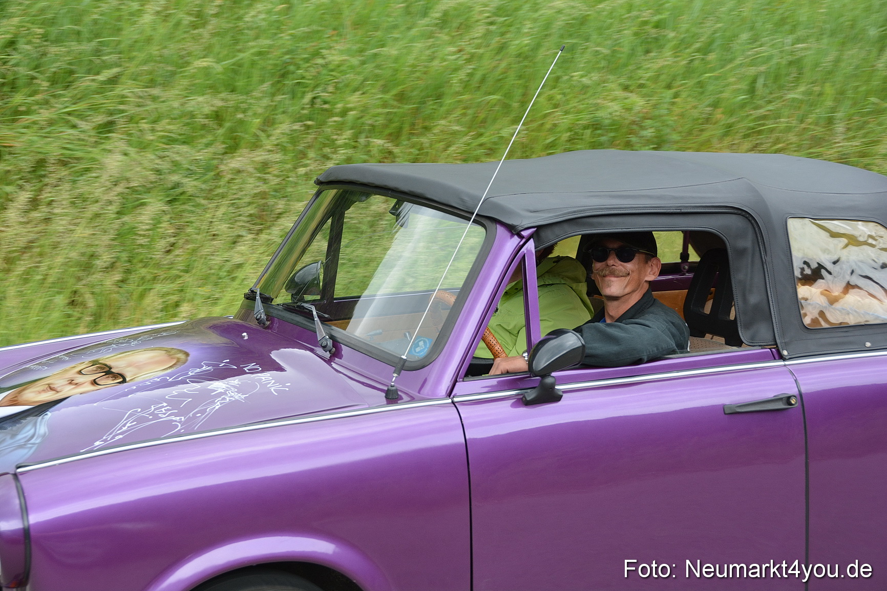 Oldtimertreffen Neumarkt Strecke 040617 0126