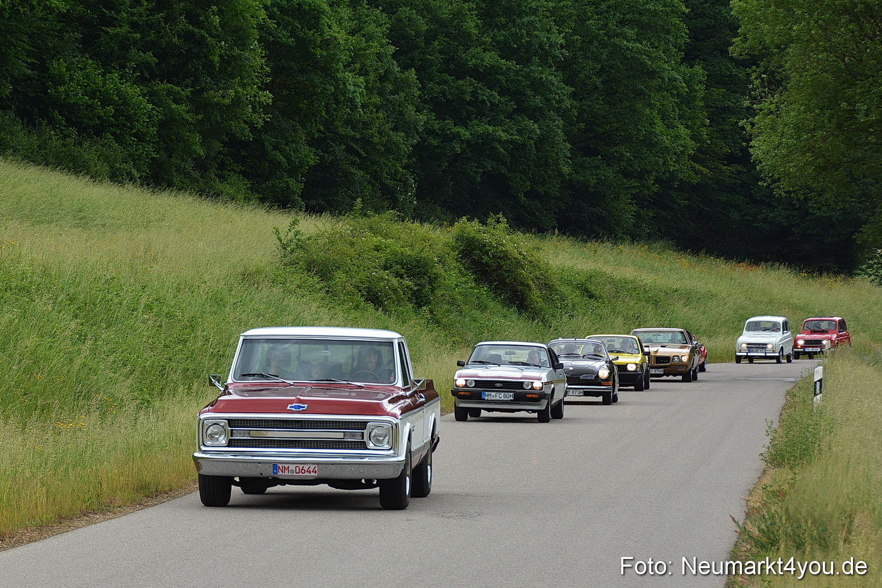 Oldtimertreffen Neumarkt Strecke 040617 0151
