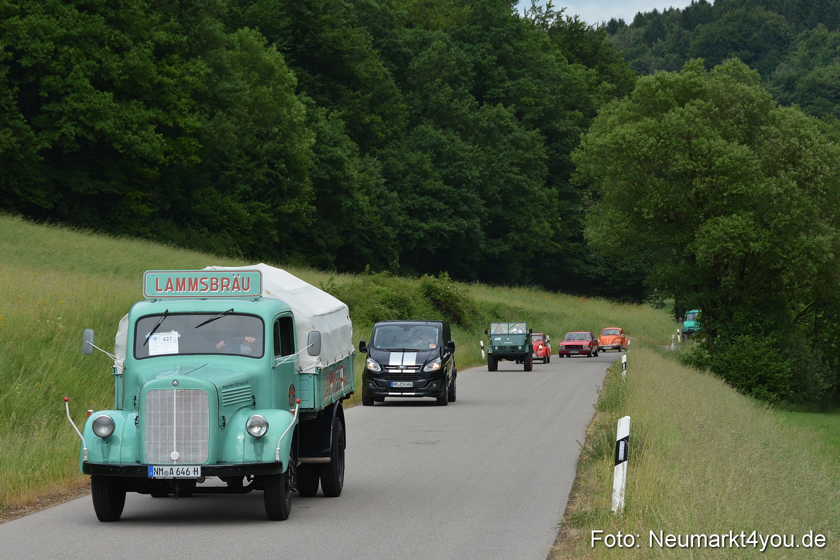 Oldtimertreffen Neumarkt Strecke 040617 0171
