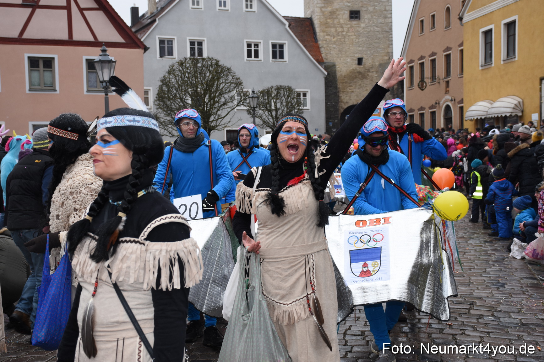 Faschingszug Berching 2018 110218 0211