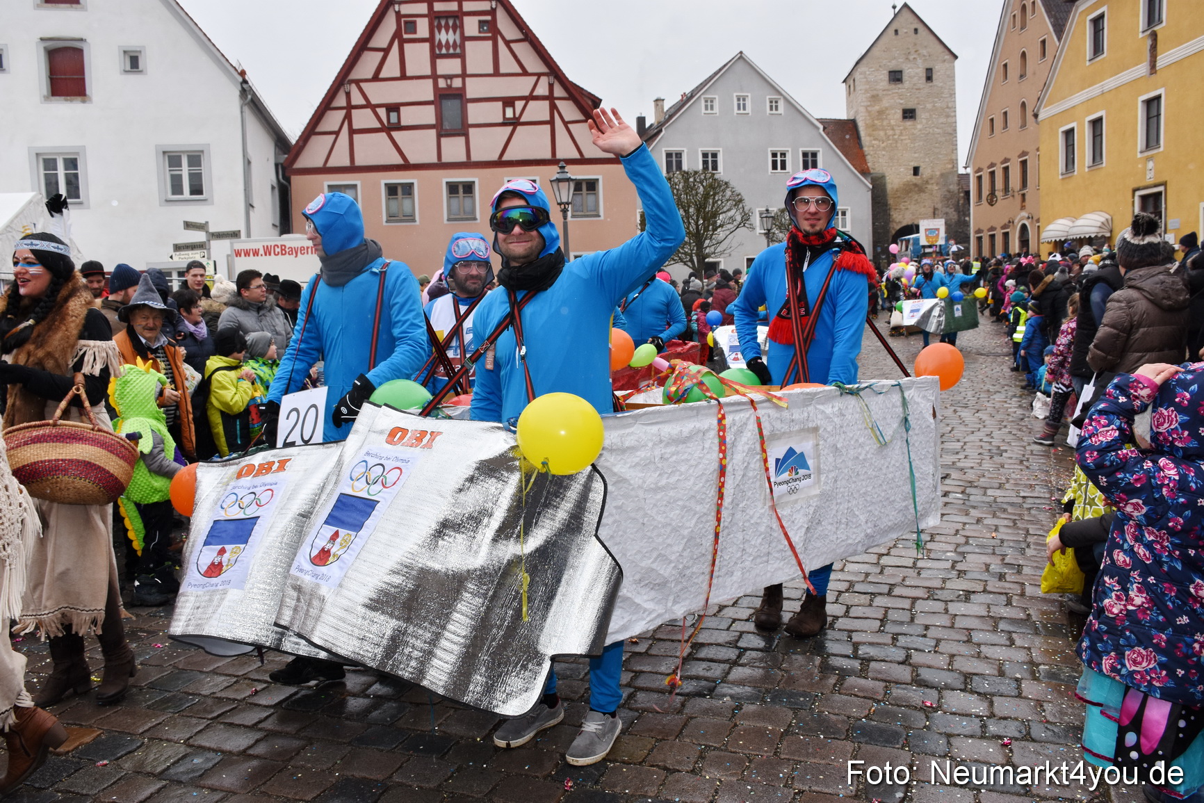 Faschingszug Berching 2018 110218 0212