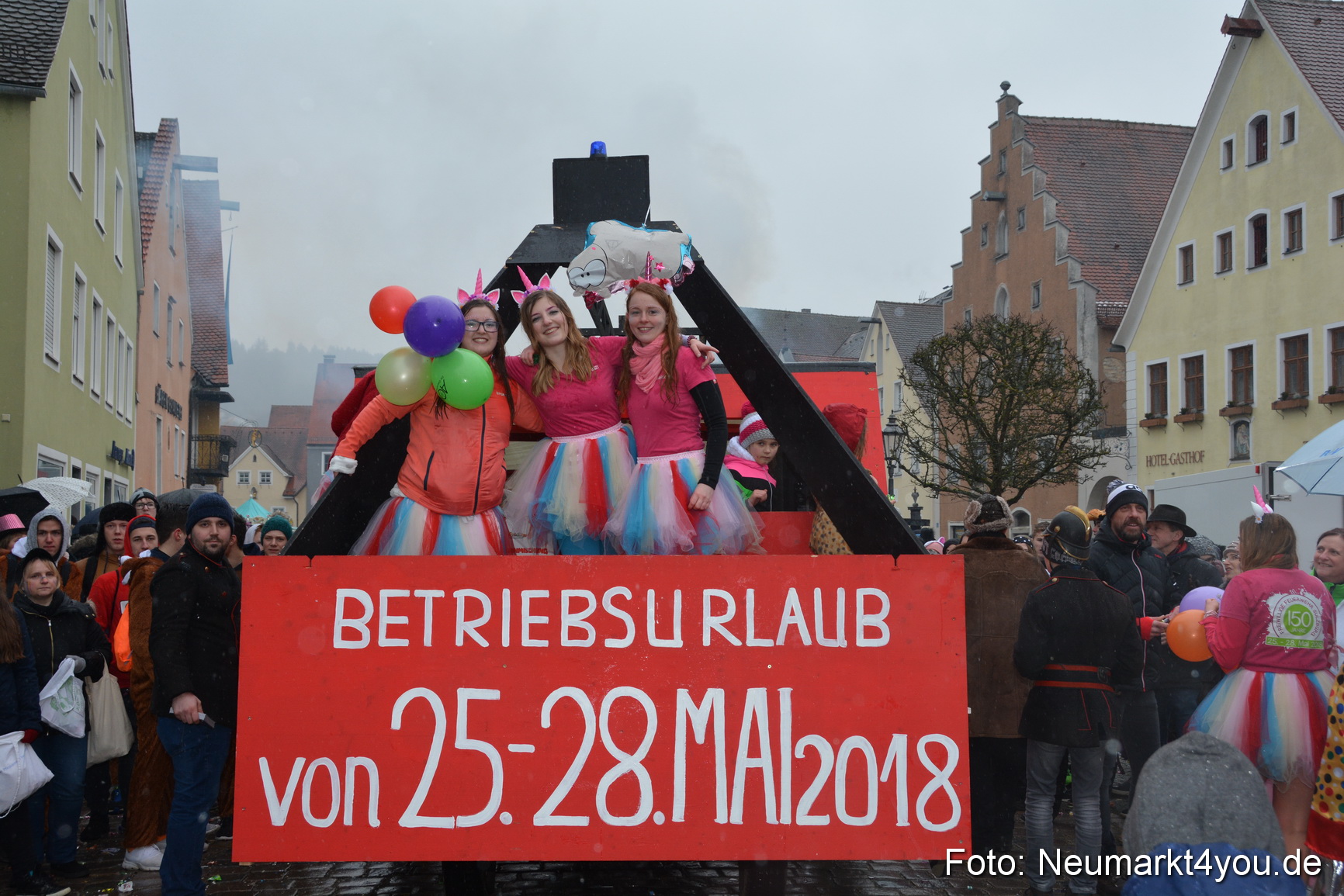 Faschingszug Berching 2018 110218 0514