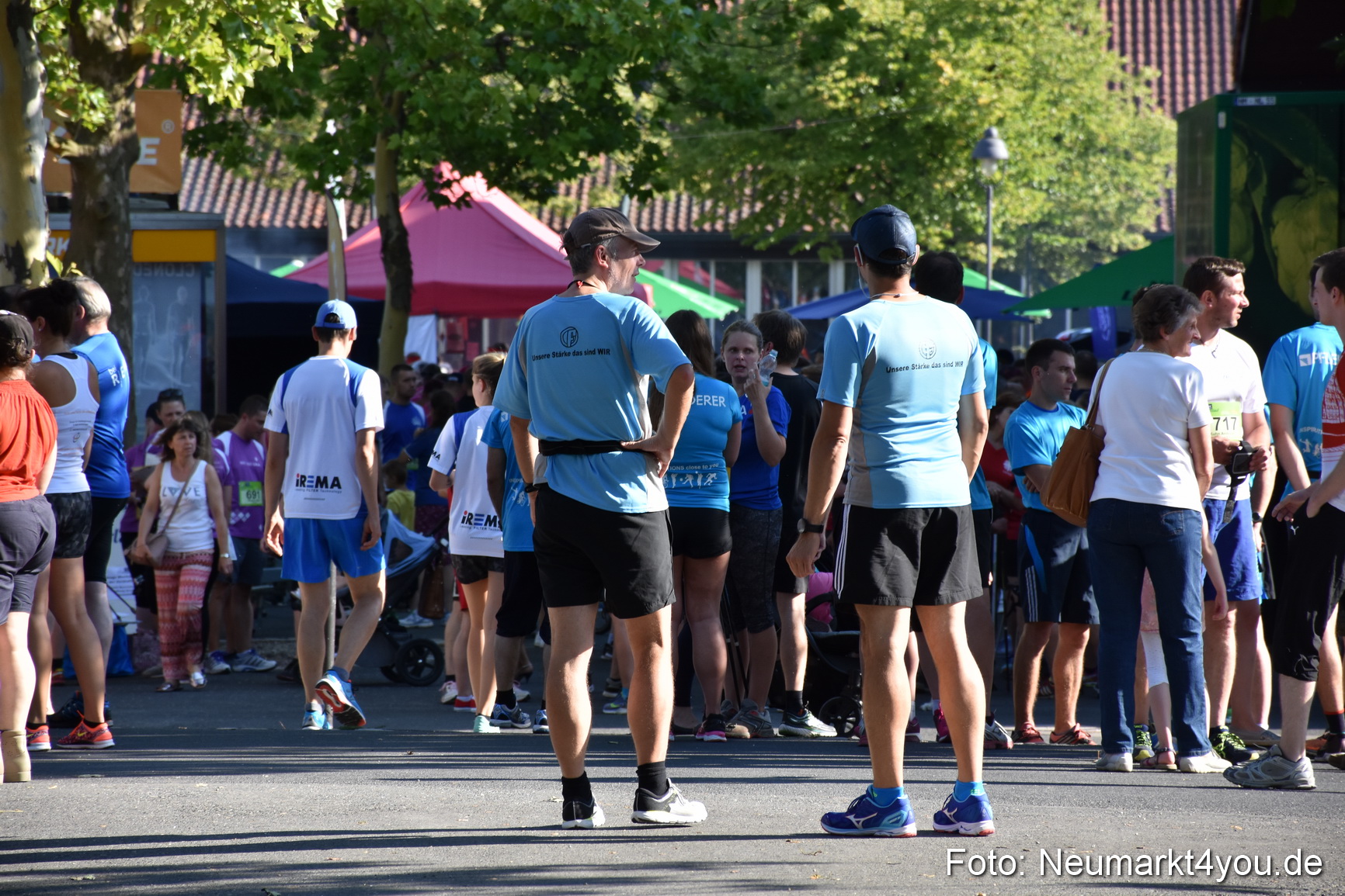 Firmenlauf Neumarkt Start Und Zieleinlauf 2018