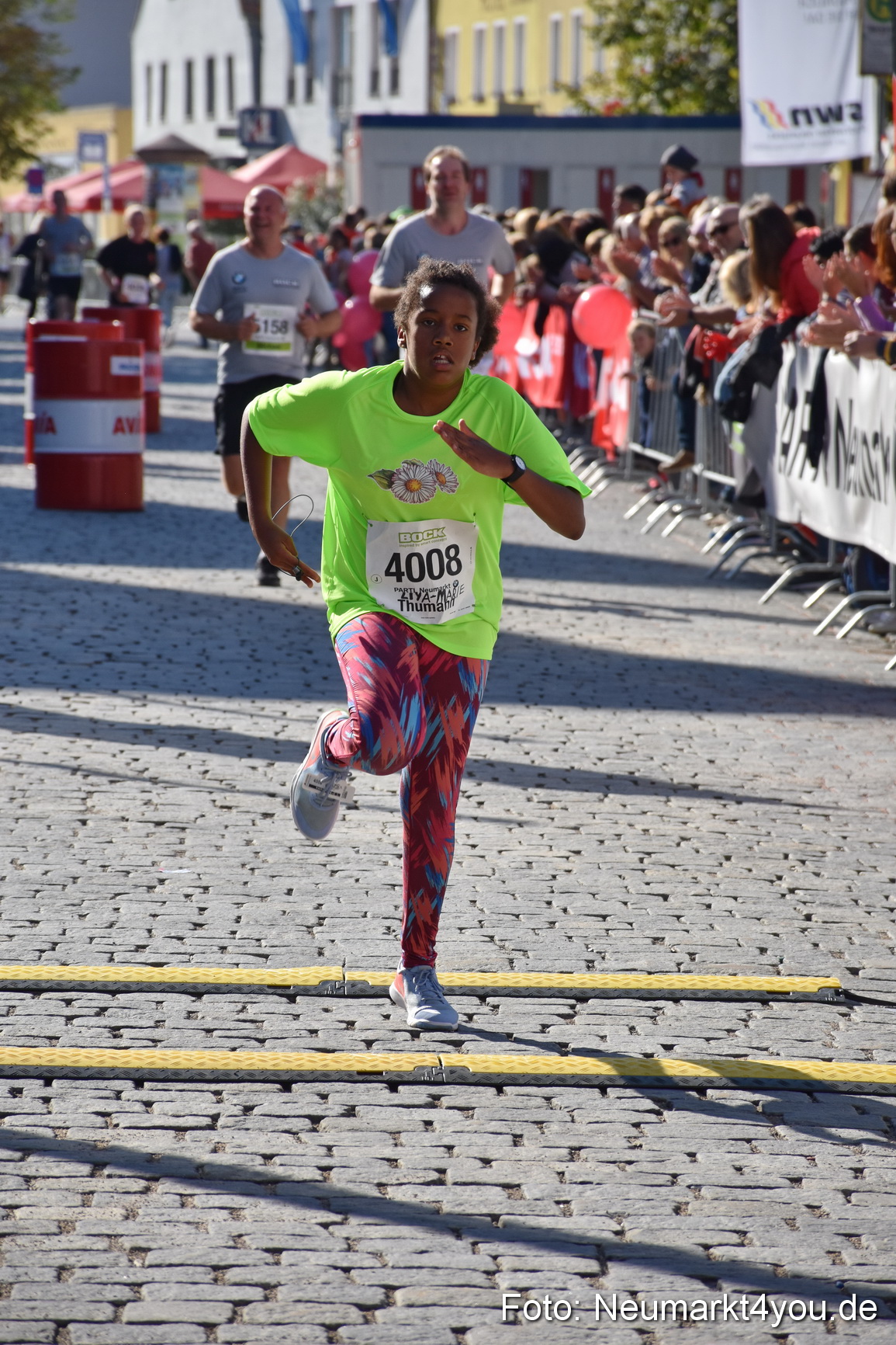 Zieleinlauf Stadtlauf Neumarkt 2018 0037