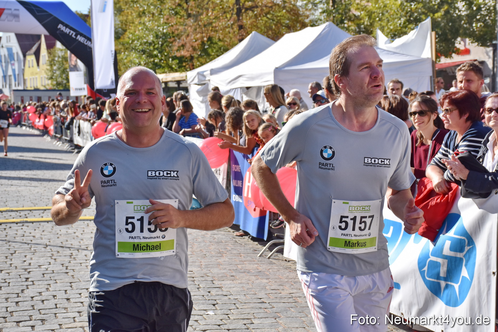 Zieleinlauf Stadtlauf Neumarkt 2018 0038