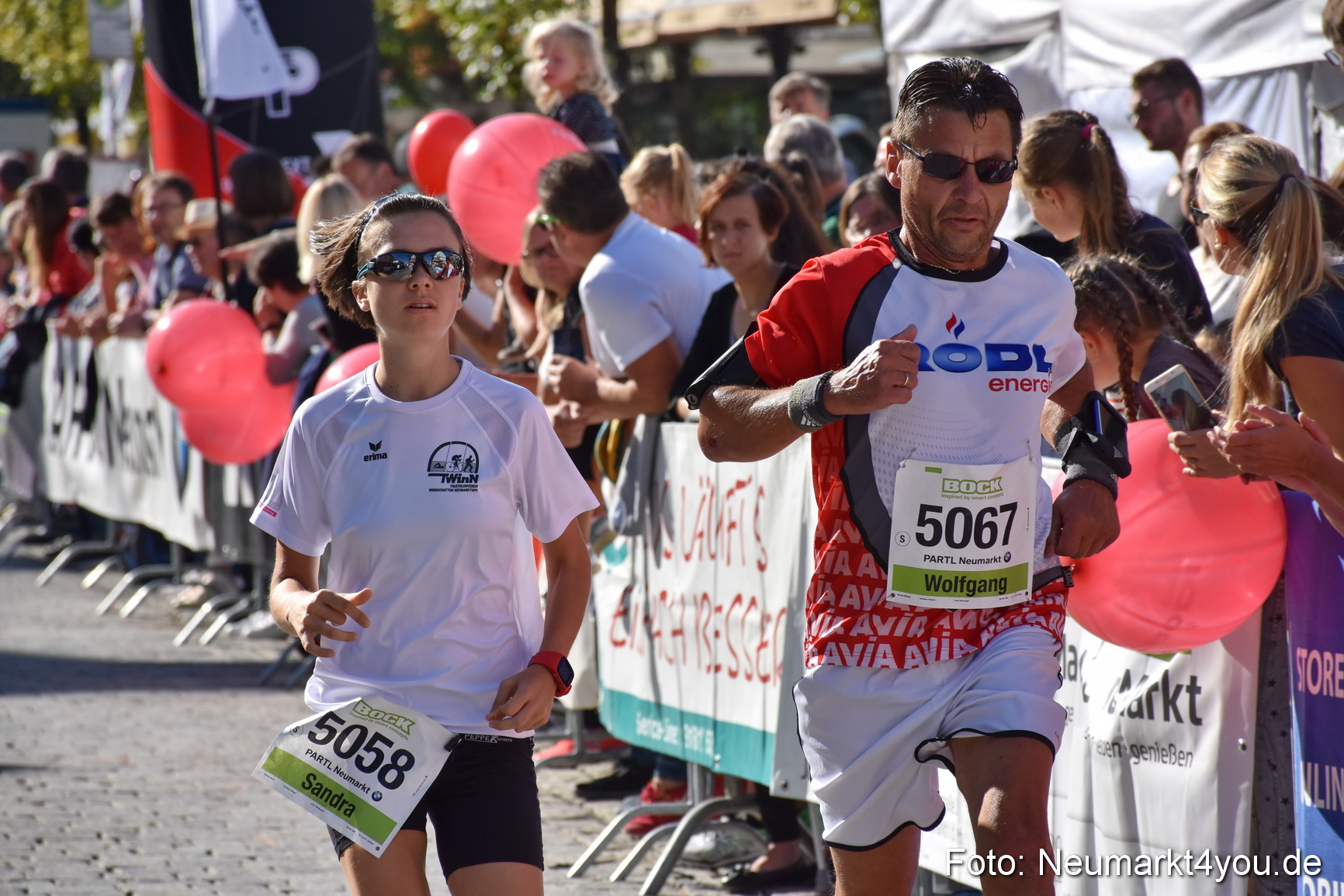 Zieleinlauf Stadtlauf Neumarkt 2018 0052