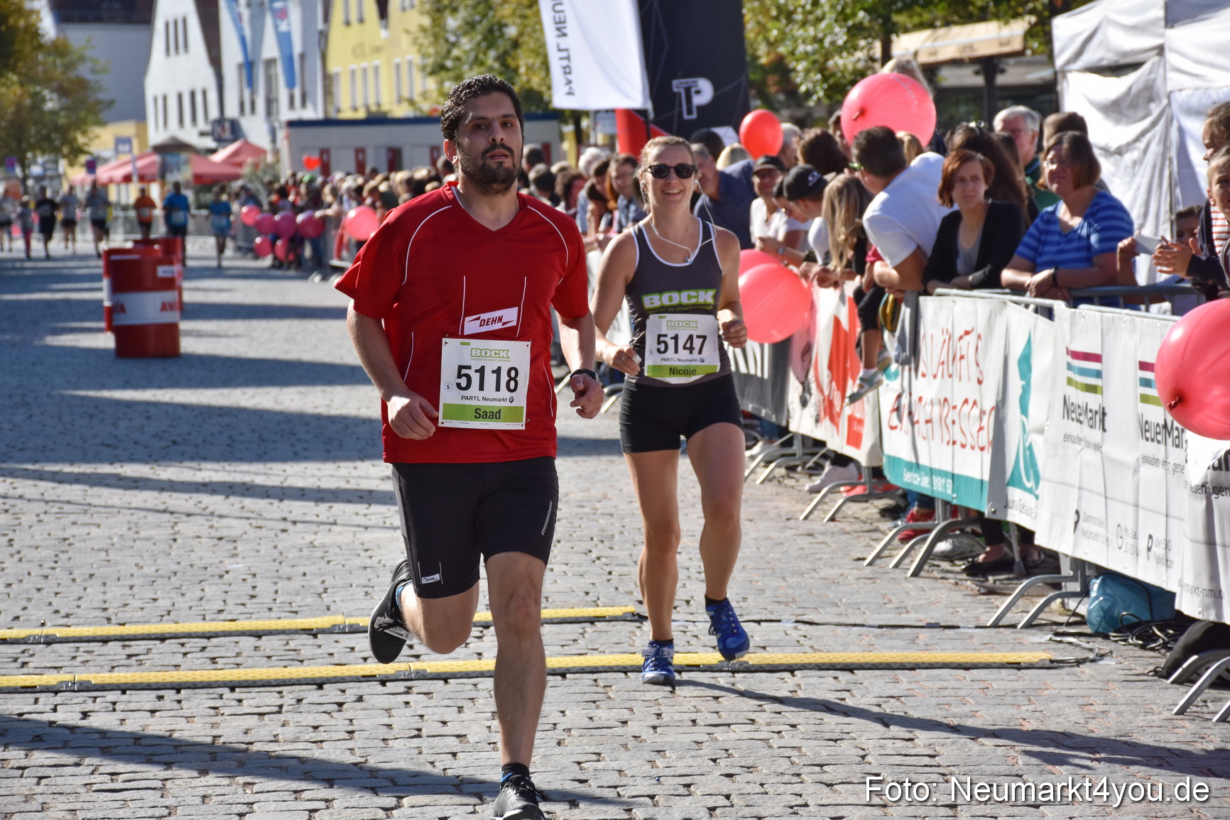 Zieleinlauf Stadtlauf Neumarkt 2018 0057