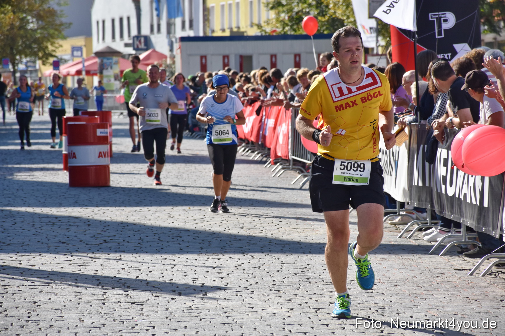 Zieleinlauf Stadtlauf Neumarkt 2018 0082