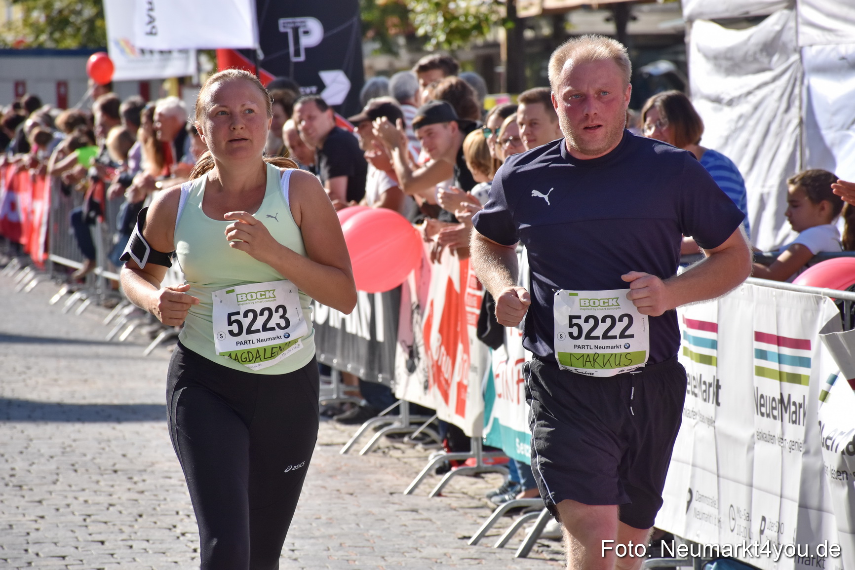 Zieleinlauf Stadtlauf Neumarkt 2018 0092
