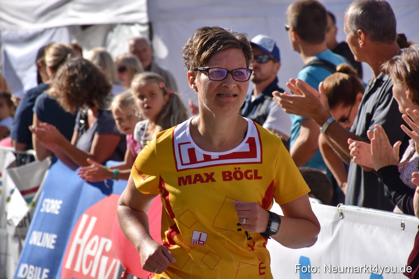 Zieleinlauf Stadtlauf Neumarkt 2018 0098