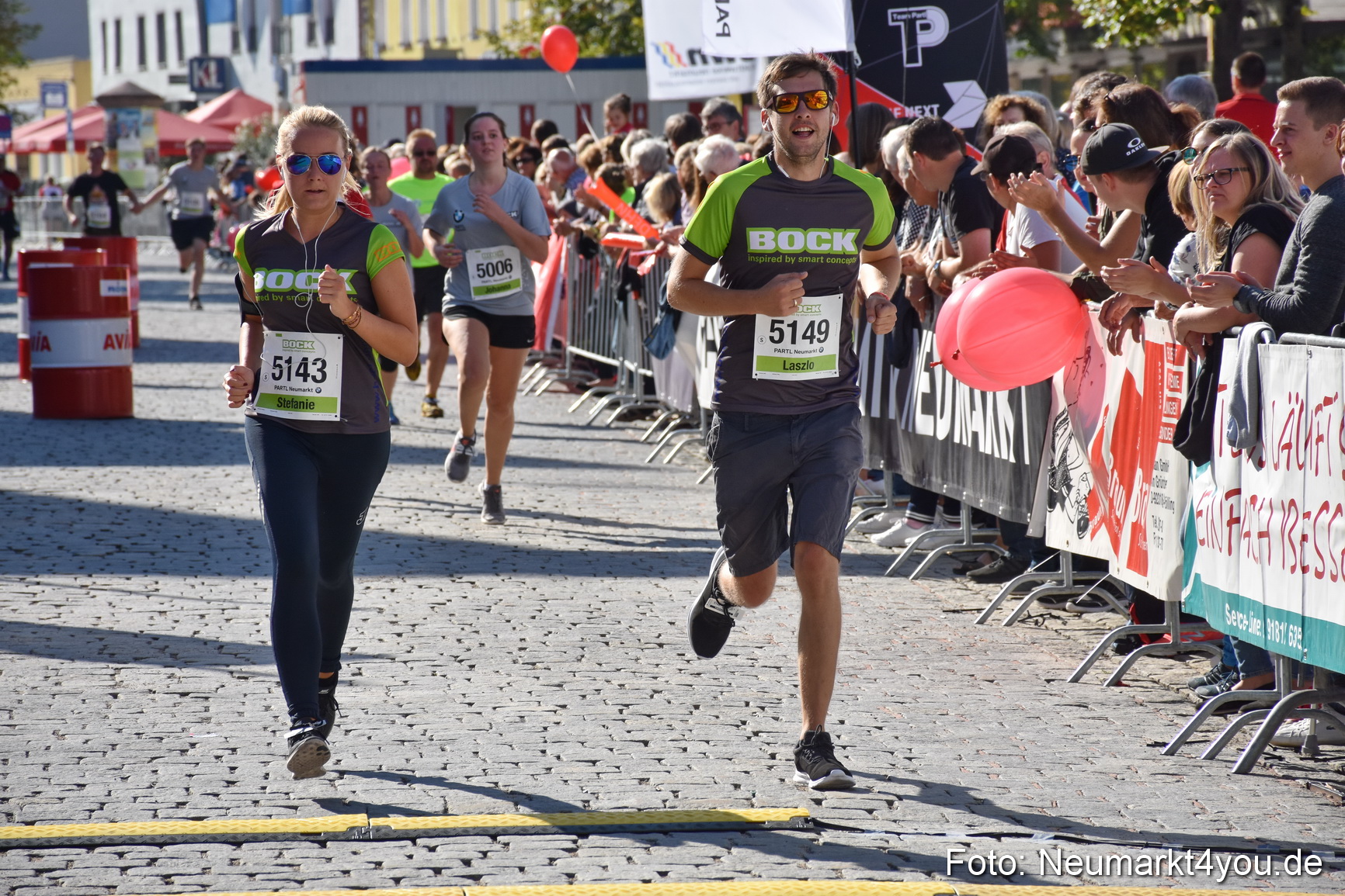 Zieleinlauf Stadtlauf Neumarkt 2018 0101