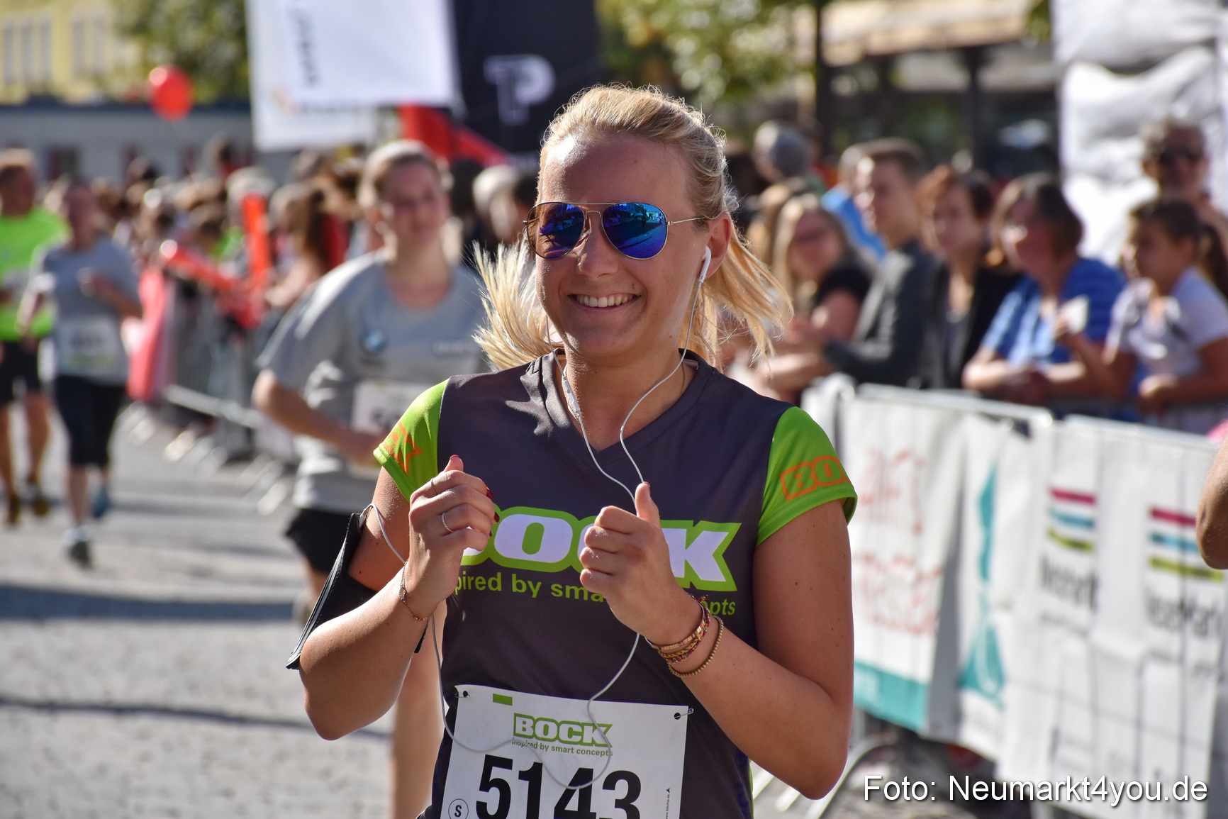 Zieleinlauf Stadtlauf Neumarkt 2018 0102