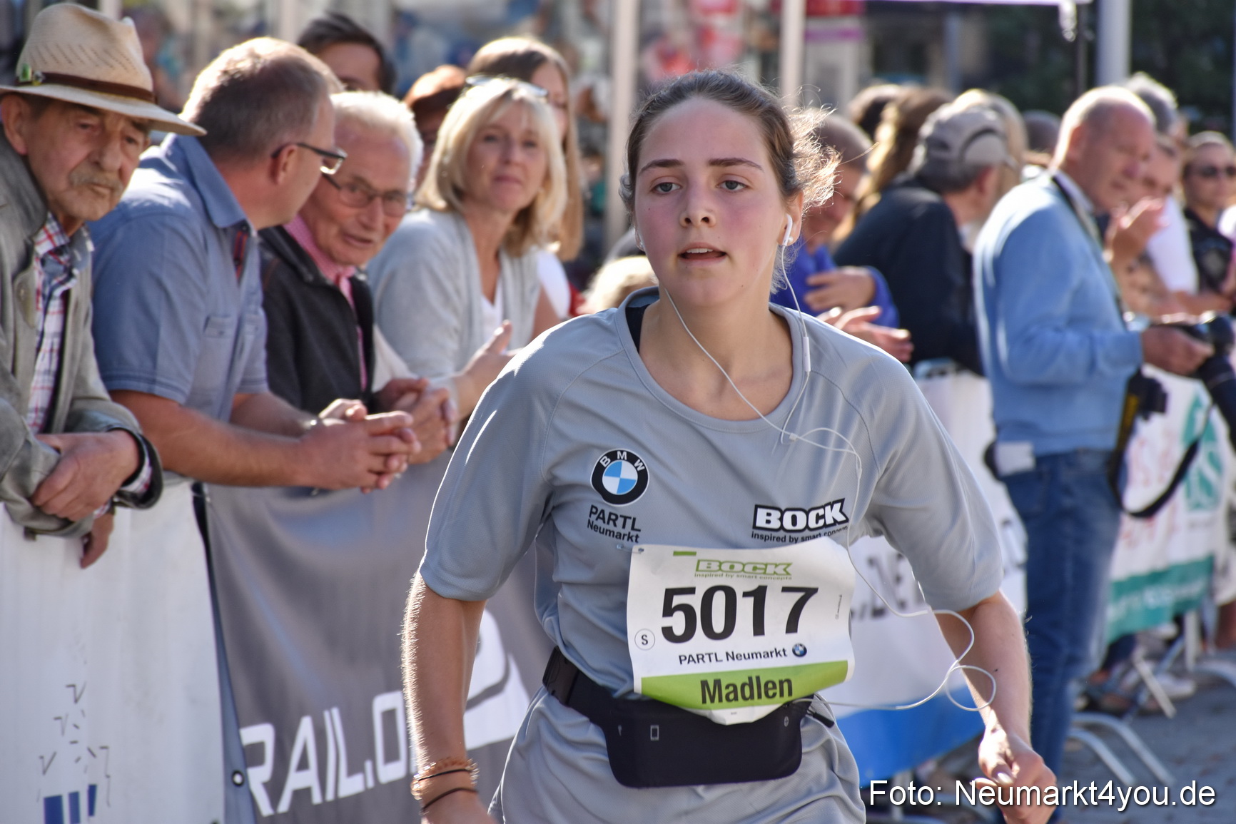 Zieleinlauf Stadtlauf Neumarkt 2018 0113