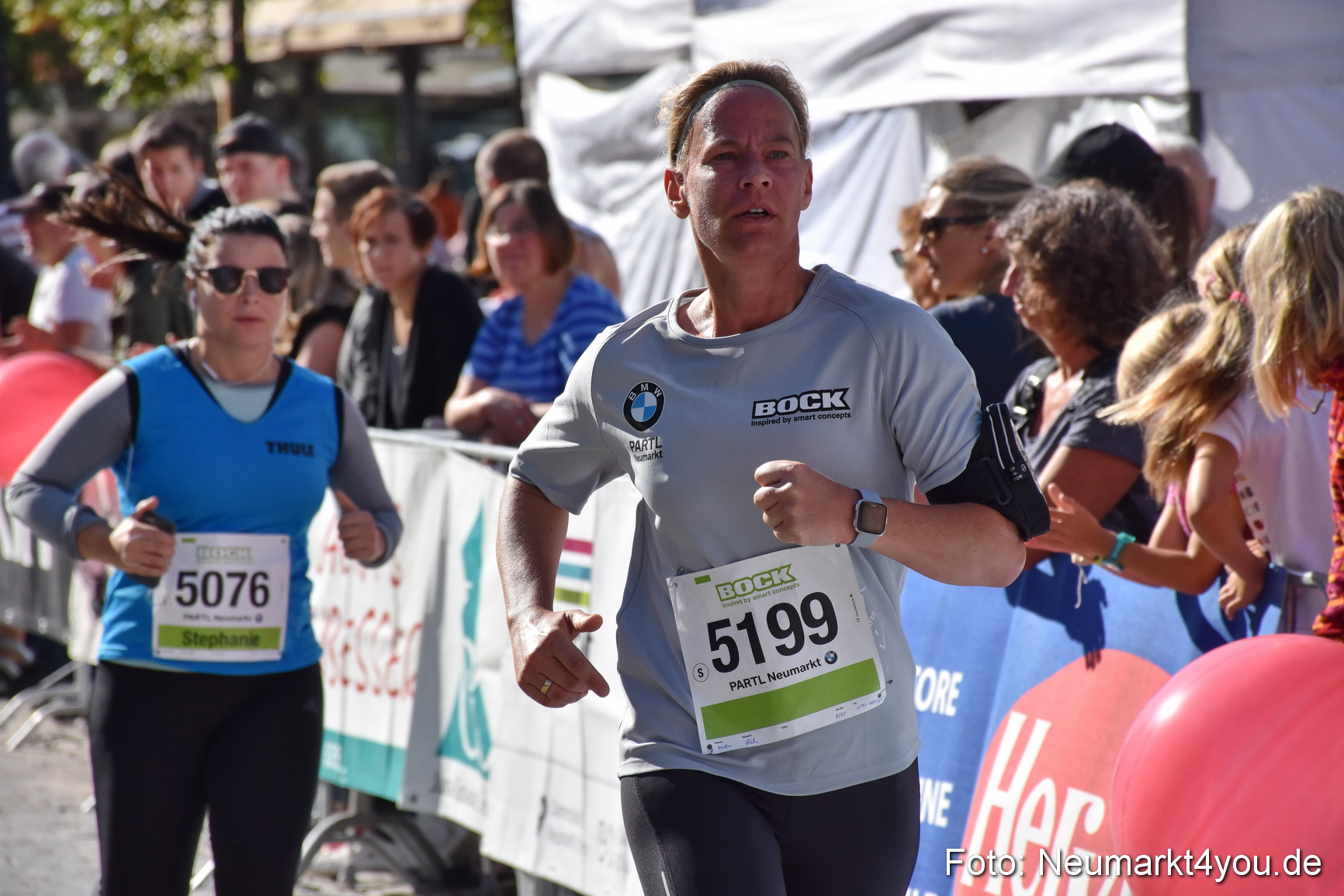 Zieleinlauf Stadtlauf Neumarkt 2018 0115