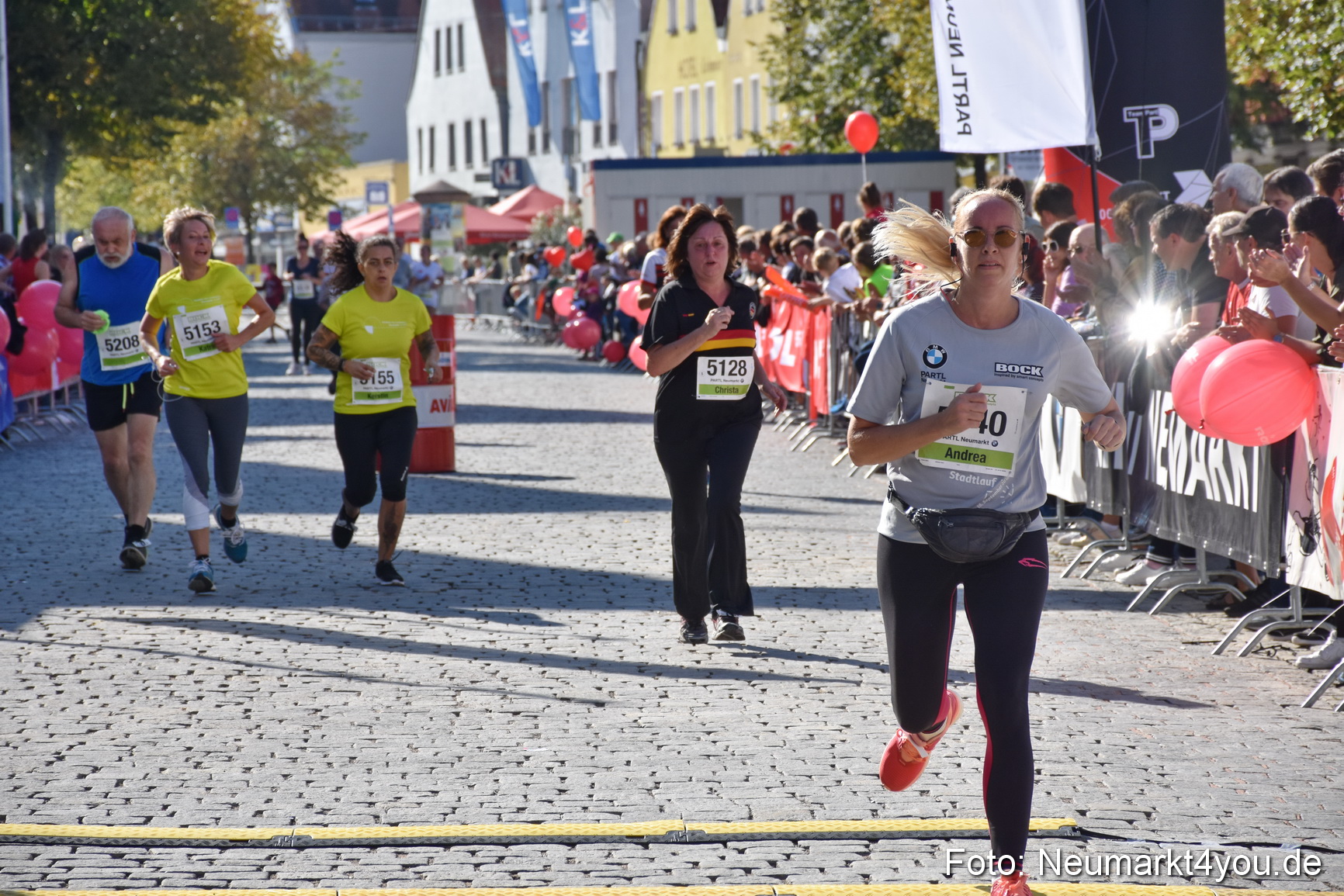 Zieleinlauf Stadtlauf Neumarkt 2018 0124