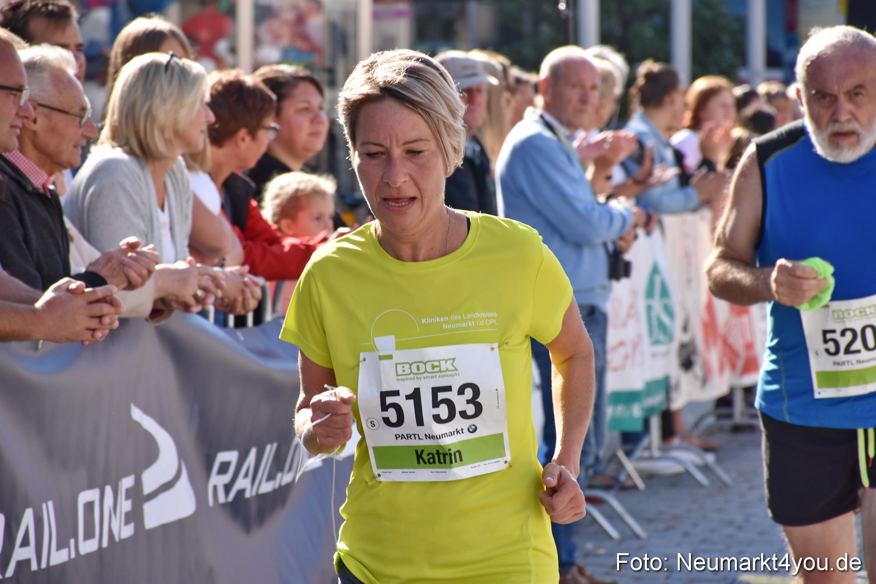 Zieleinlauf Stadtlauf Neumarkt 2018 0127