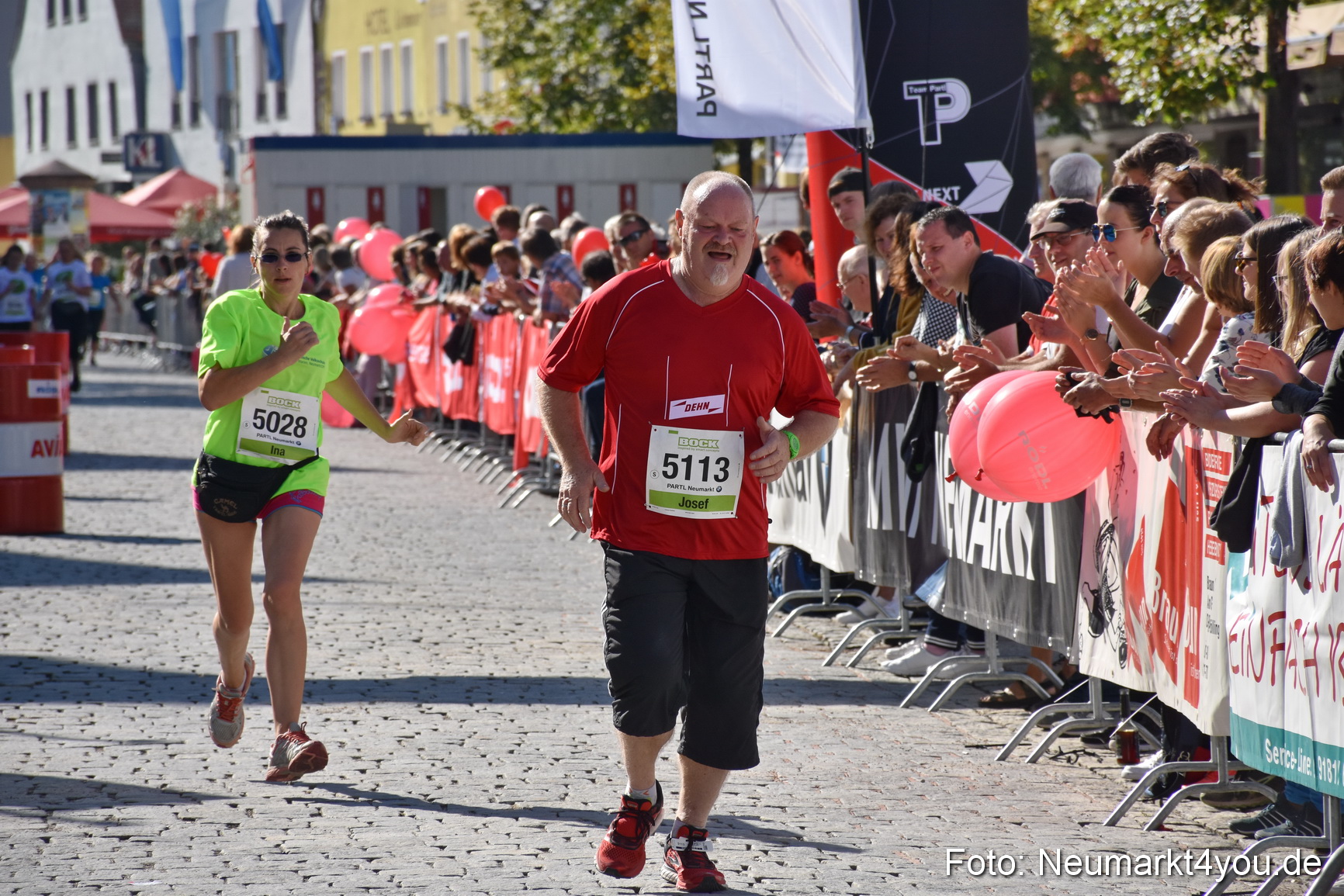 Zieleinlauf Stadtlauf Neumarkt 2018 0160