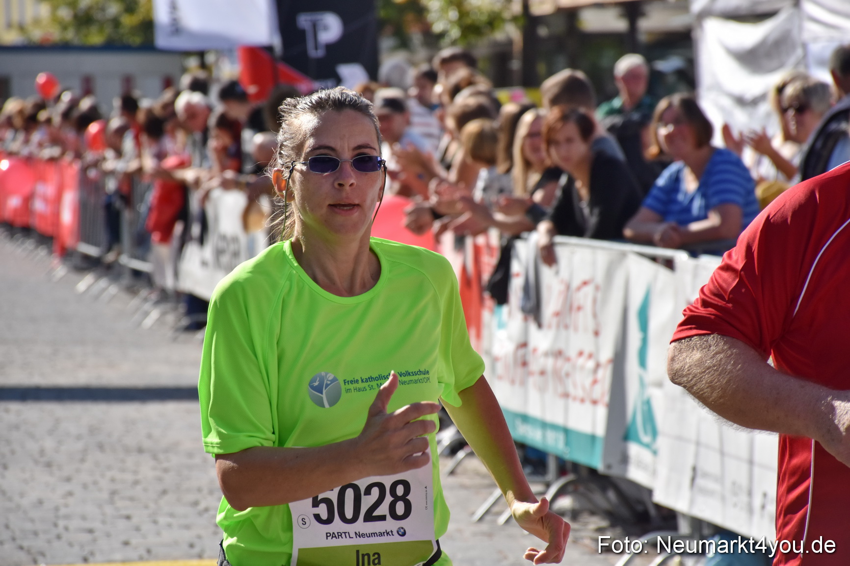 Zieleinlauf Stadtlauf Neumarkt 2018 0162