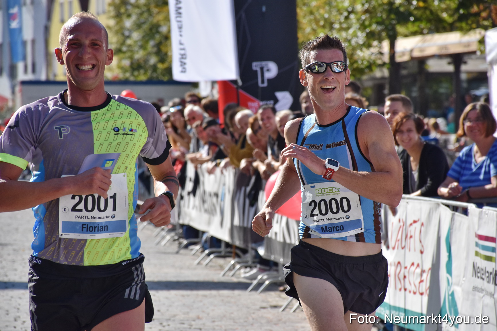 Zieleinlauf Stadtlauf Neumarkt 2018 0182