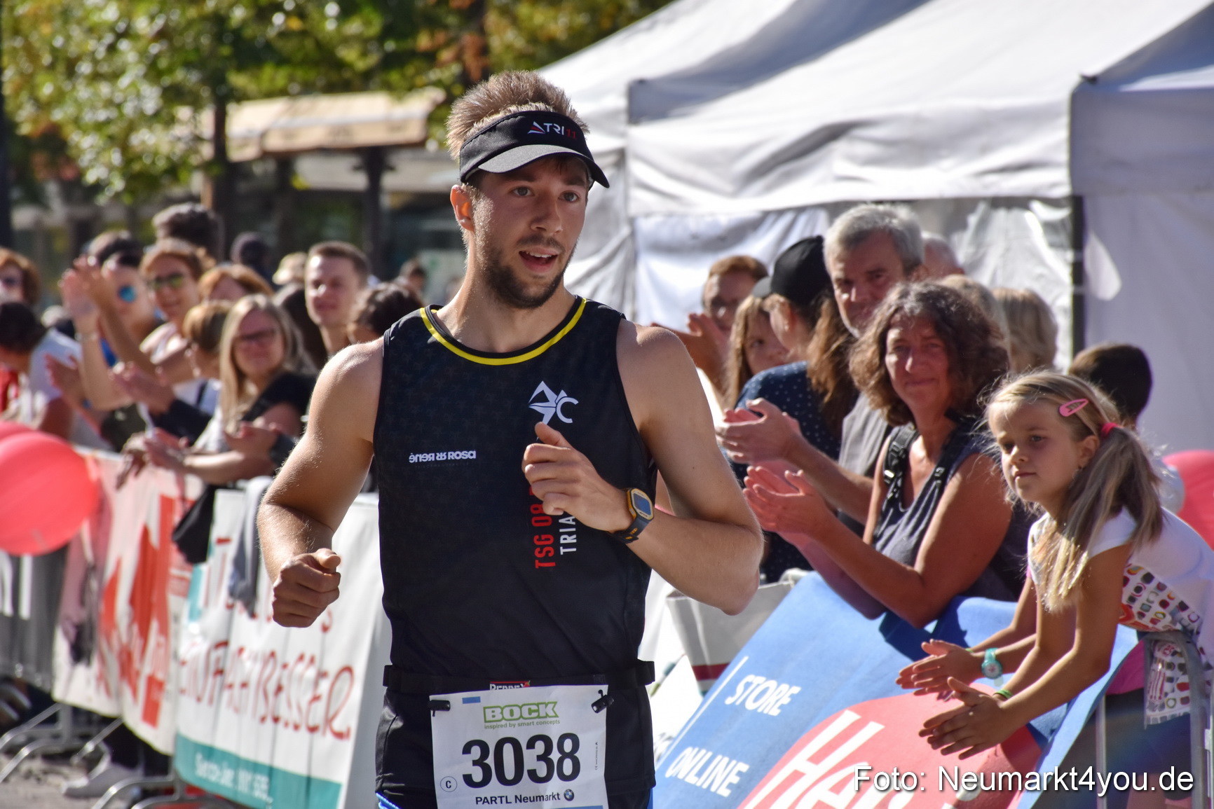 Zieleinlauf Stadtlauf Neumarkt 2018 0186