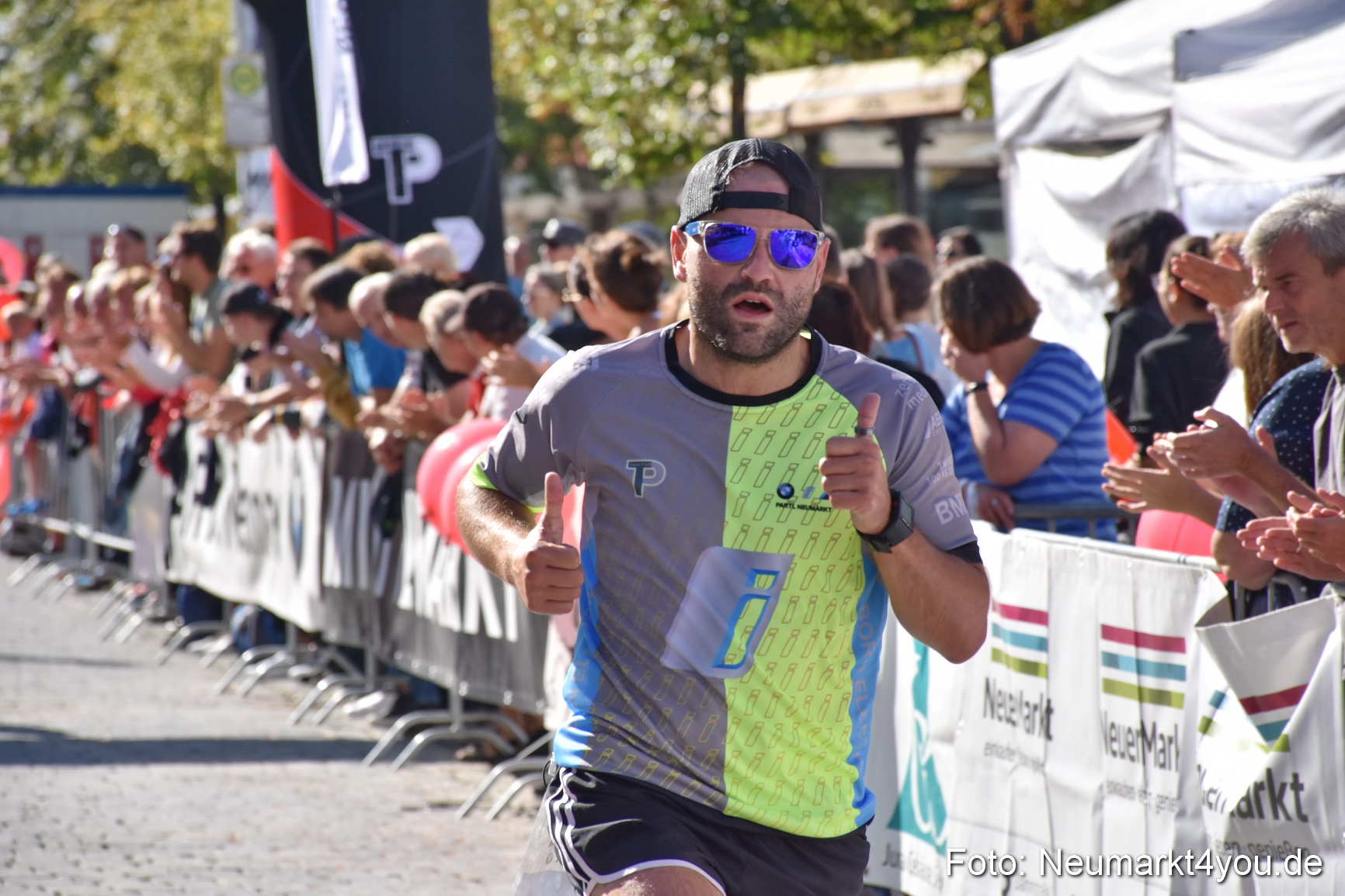 Zieleinlauf Stadtlauf Neumarkt 2018 0190