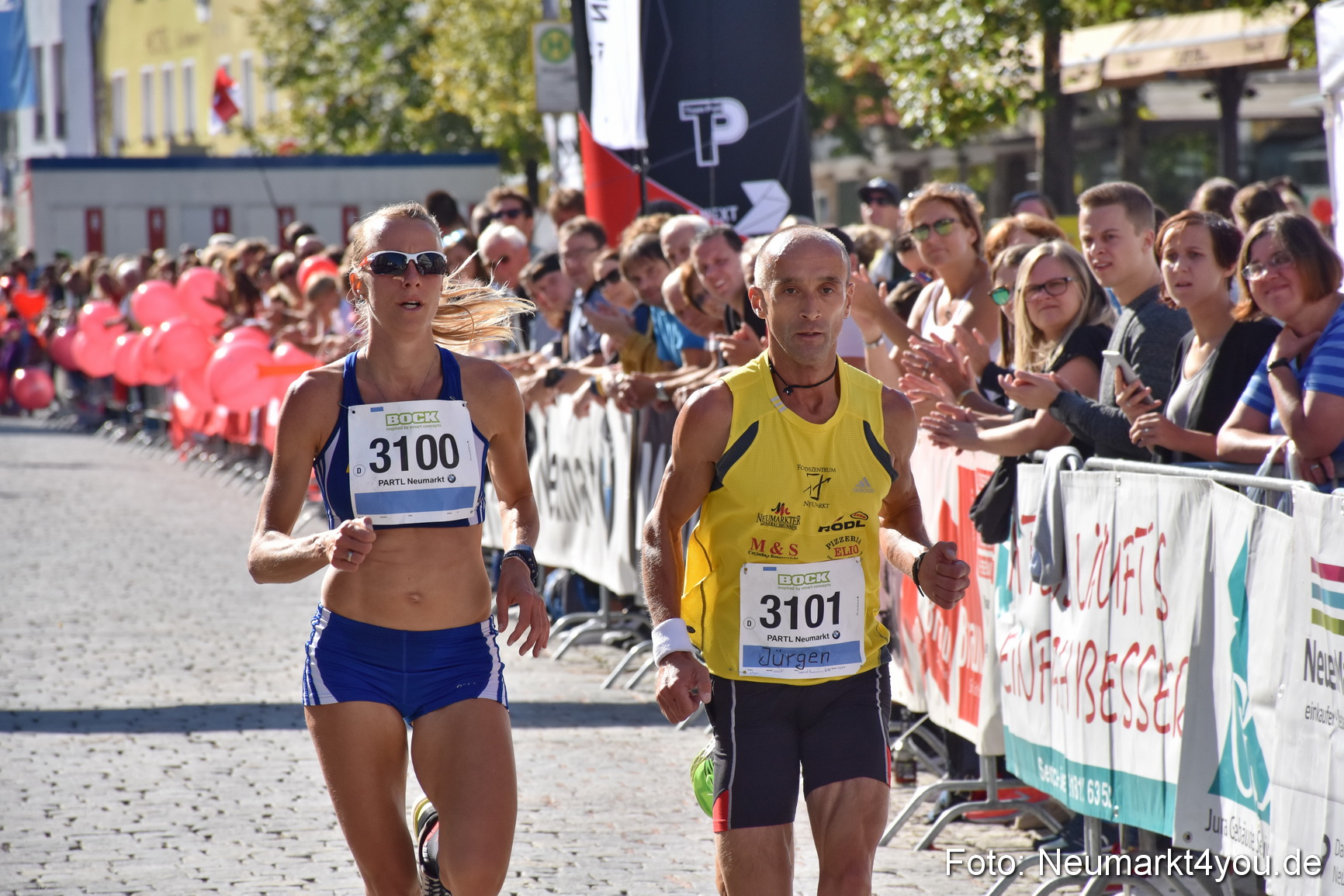 Zieleinlauf Stadtlauf Neumarkt 2018 0192