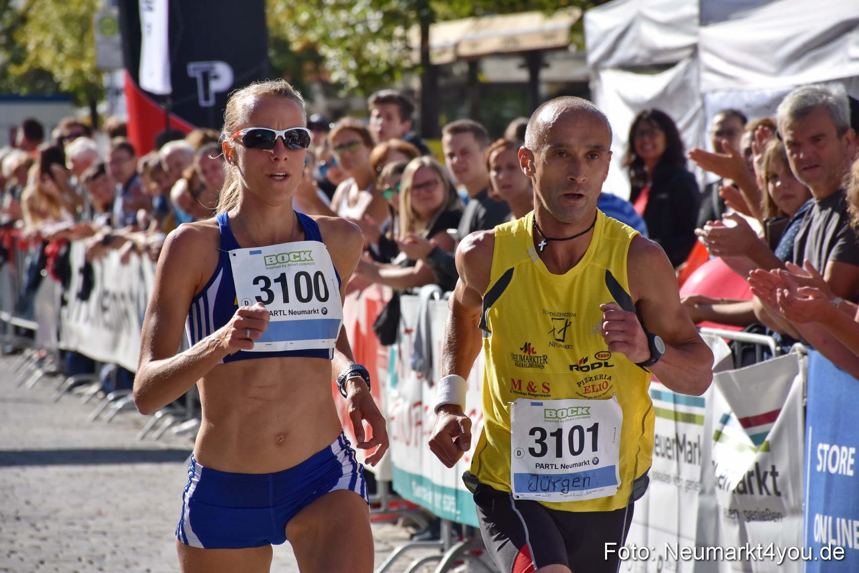 Zieleinlauf Stadtlauf Neumarkt 2018 0193