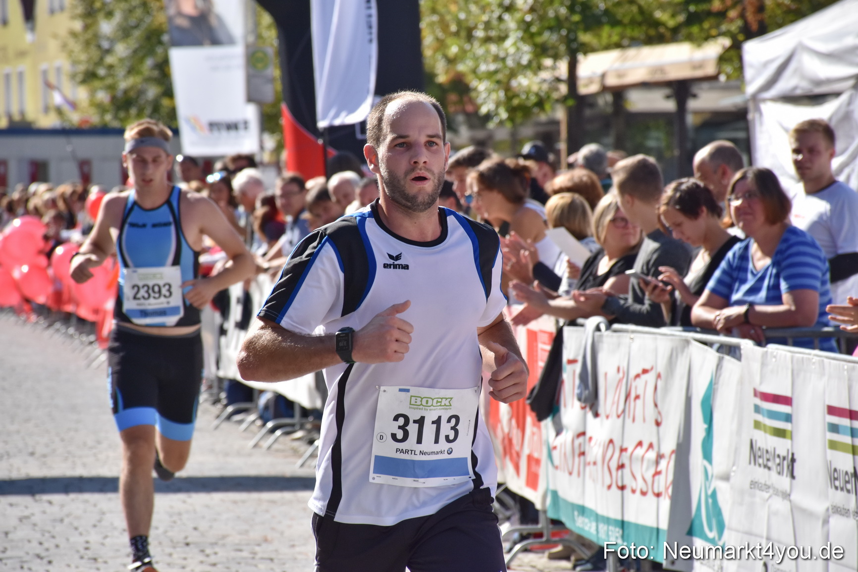 Zieleinlauf Stadtlauf Neumarkt 2018 0197
