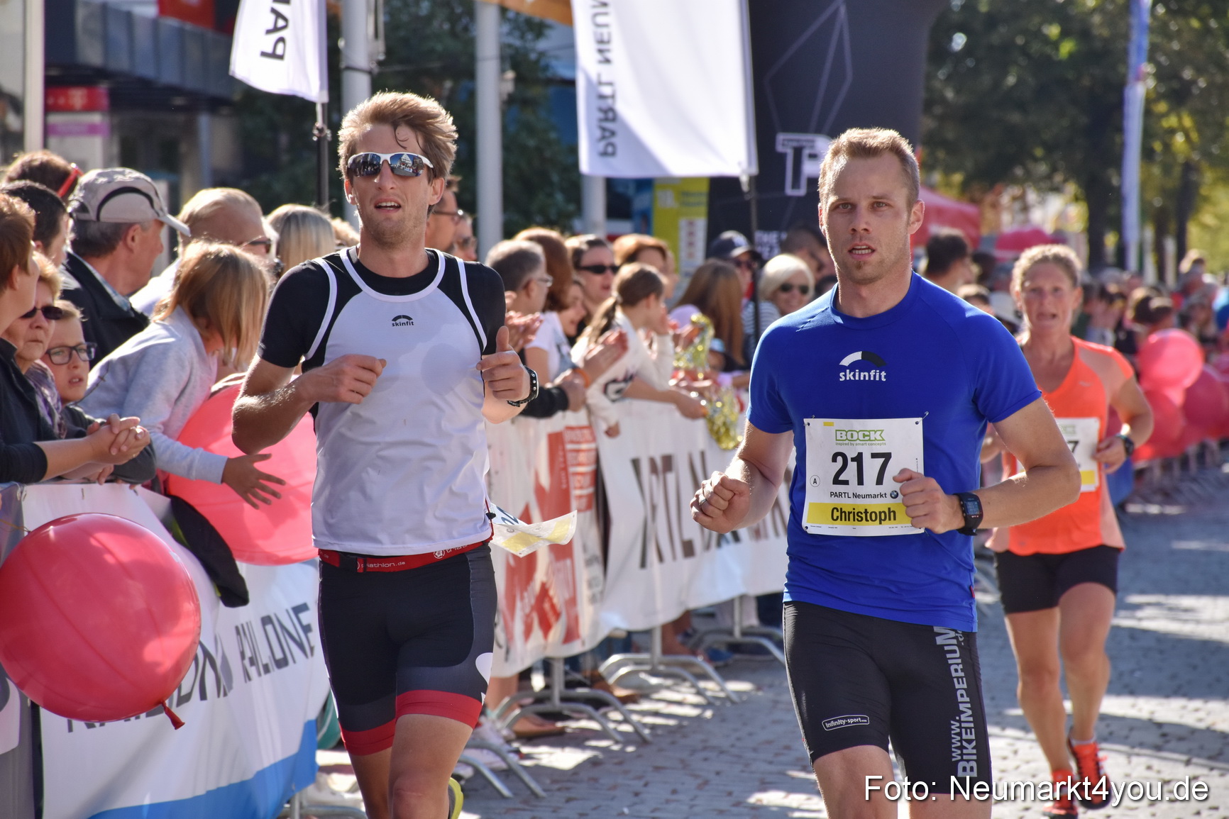 Zieleinlauf Stadtlauf Neumarkt 2018 0208