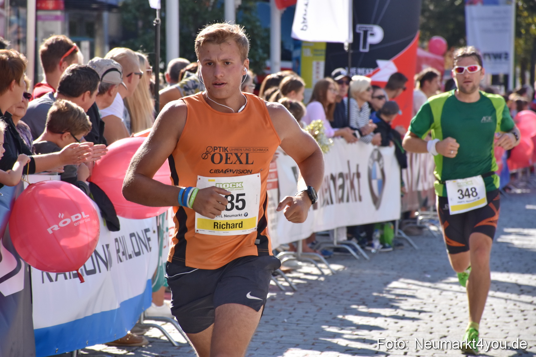 Zieleinlauf Stadtlauf Neumarkt 2018 0226