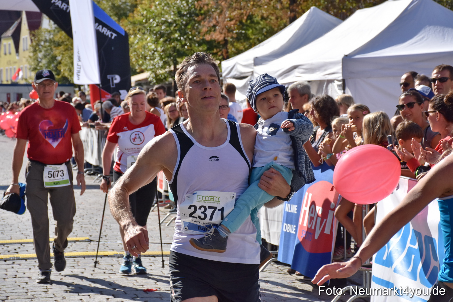 Zieleinlauf Stadtlauf Neumarkt 2018 0234