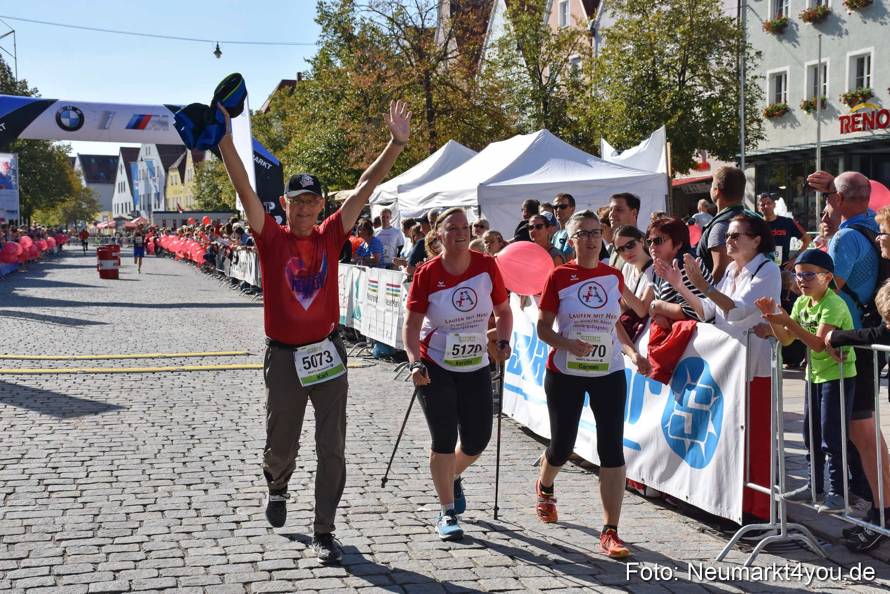 Zieleinlauf Stadtlauf Neumarkt 2018 0235