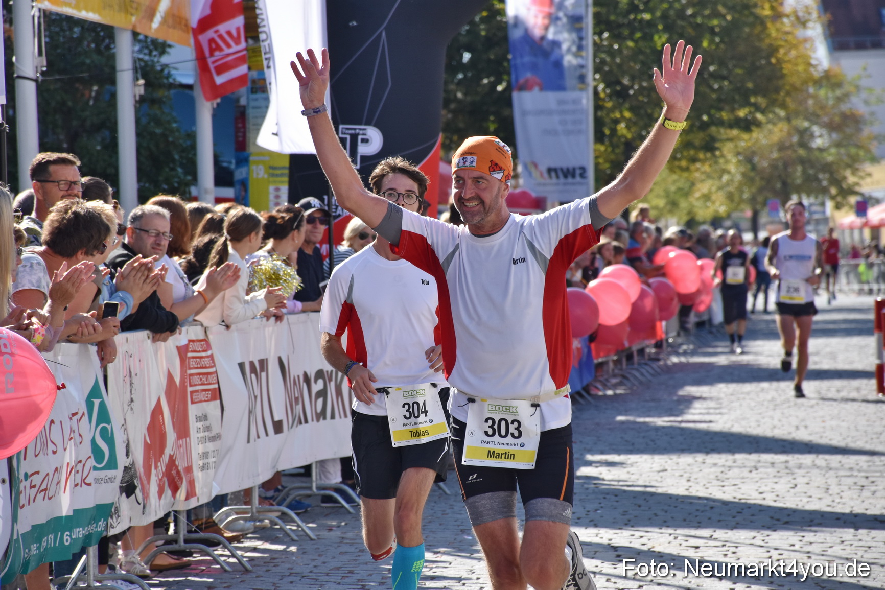 Zieleinlauf Stadtlauf Neumarkt 2018 0243