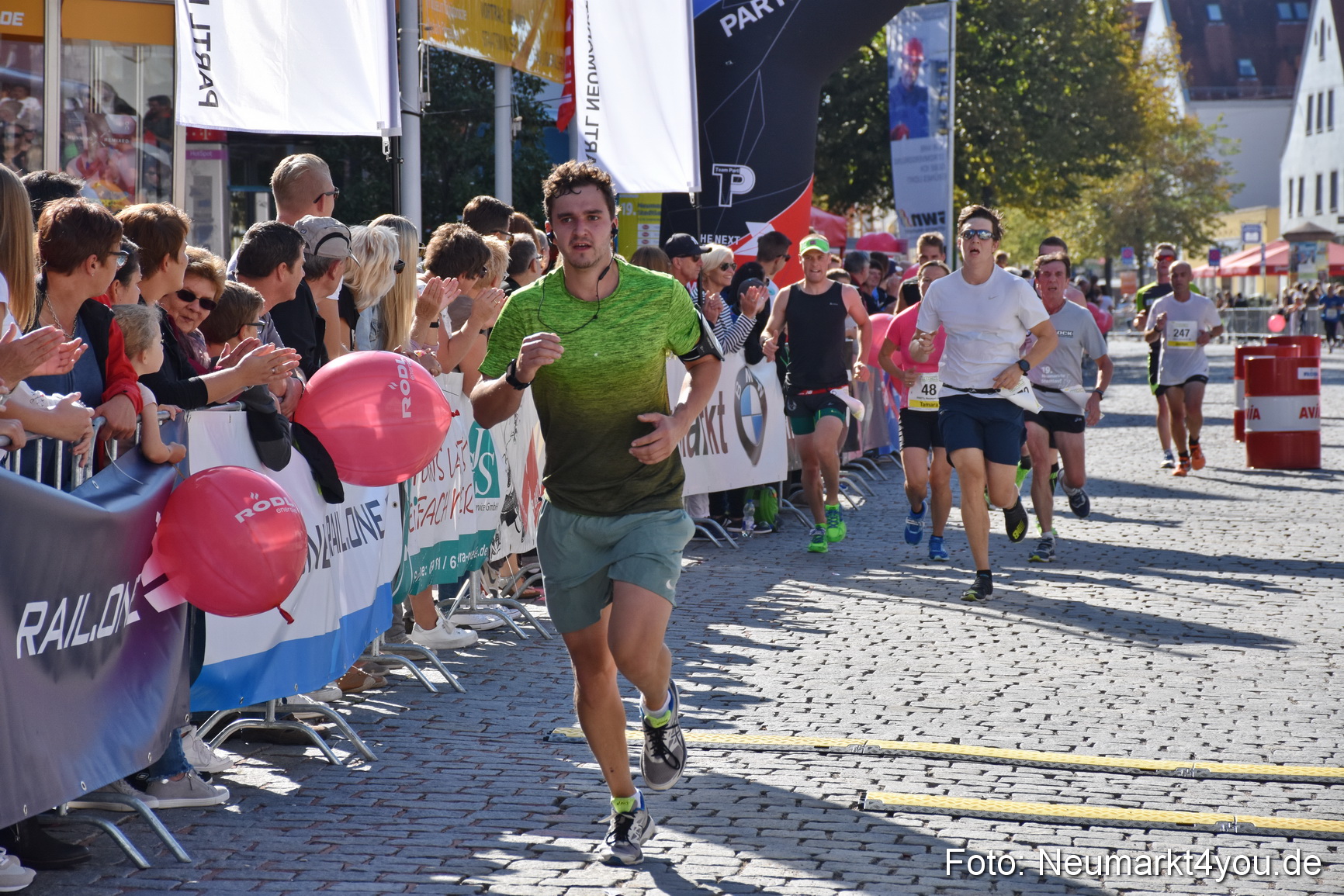 Zieleinlauf Stadtlauf Neumarkt 2018 0252