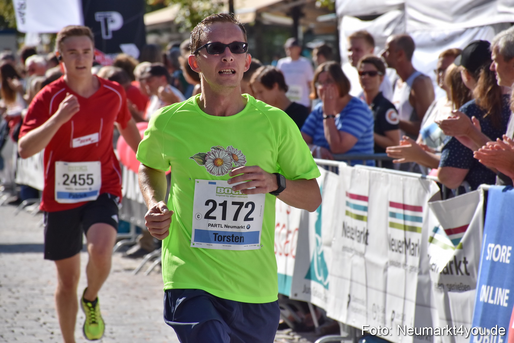 Zieleinlauf Stadtlauf Neumarkt 2018 0269